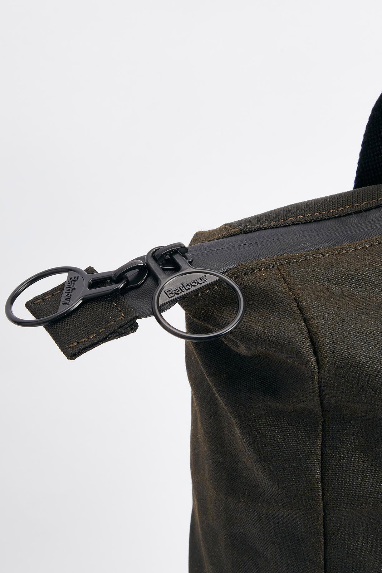 Barbour Field Waxed Backpack - Olive/Black UBA0714_OL71_OS