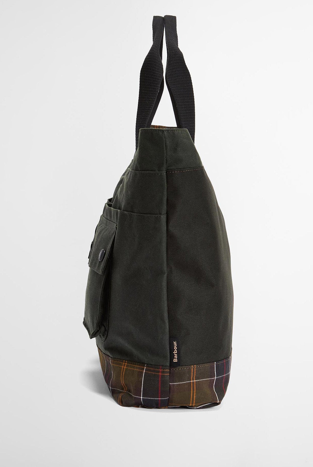Barbour Field Waxed Tote Bag - Sage/Classic UBA0750_SG91_OS