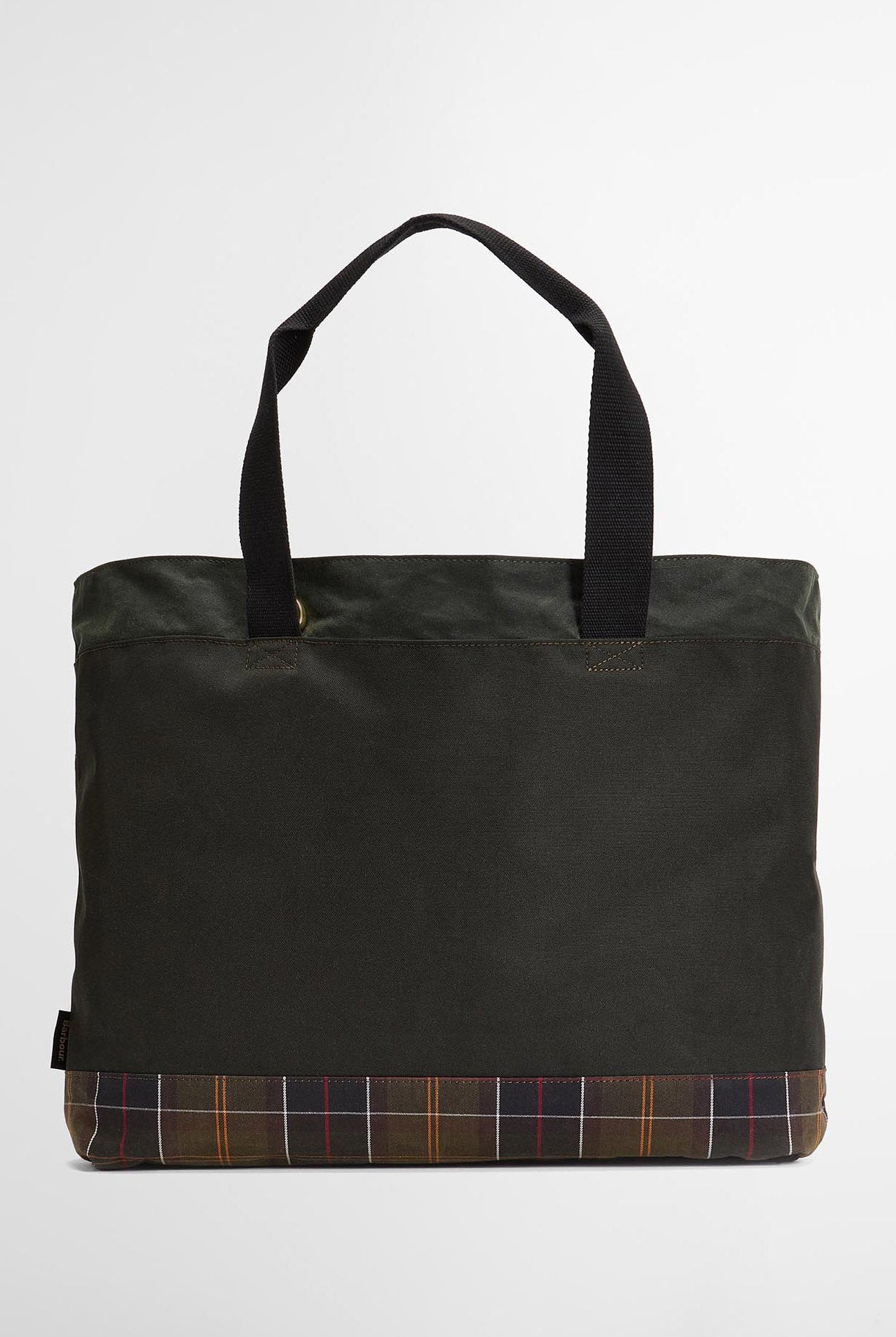 Barbour Field Waxed Tote Bag - Sage/Classic UBA0750_SG91_OS