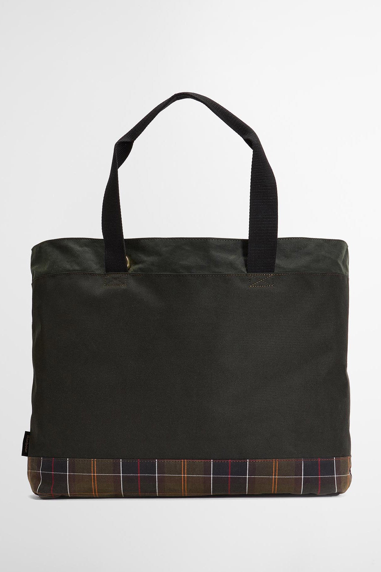 Barbour Field Waxed Tote Bag - Sage/Classic UBA0750_SG91_OS