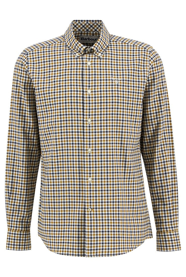 Barbour Finkle Tailored Gingham Shirt - Copper