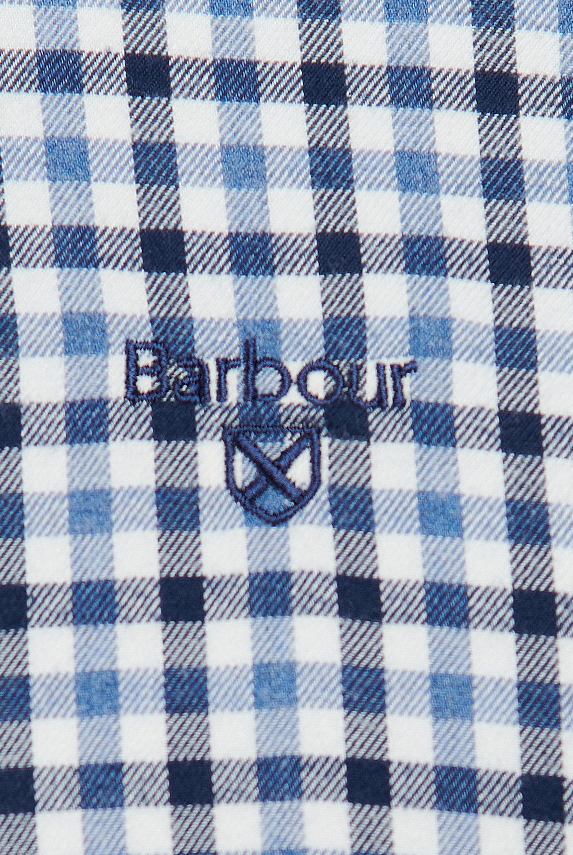Barbour Finkle Tartan Flannel Shirt - Navy