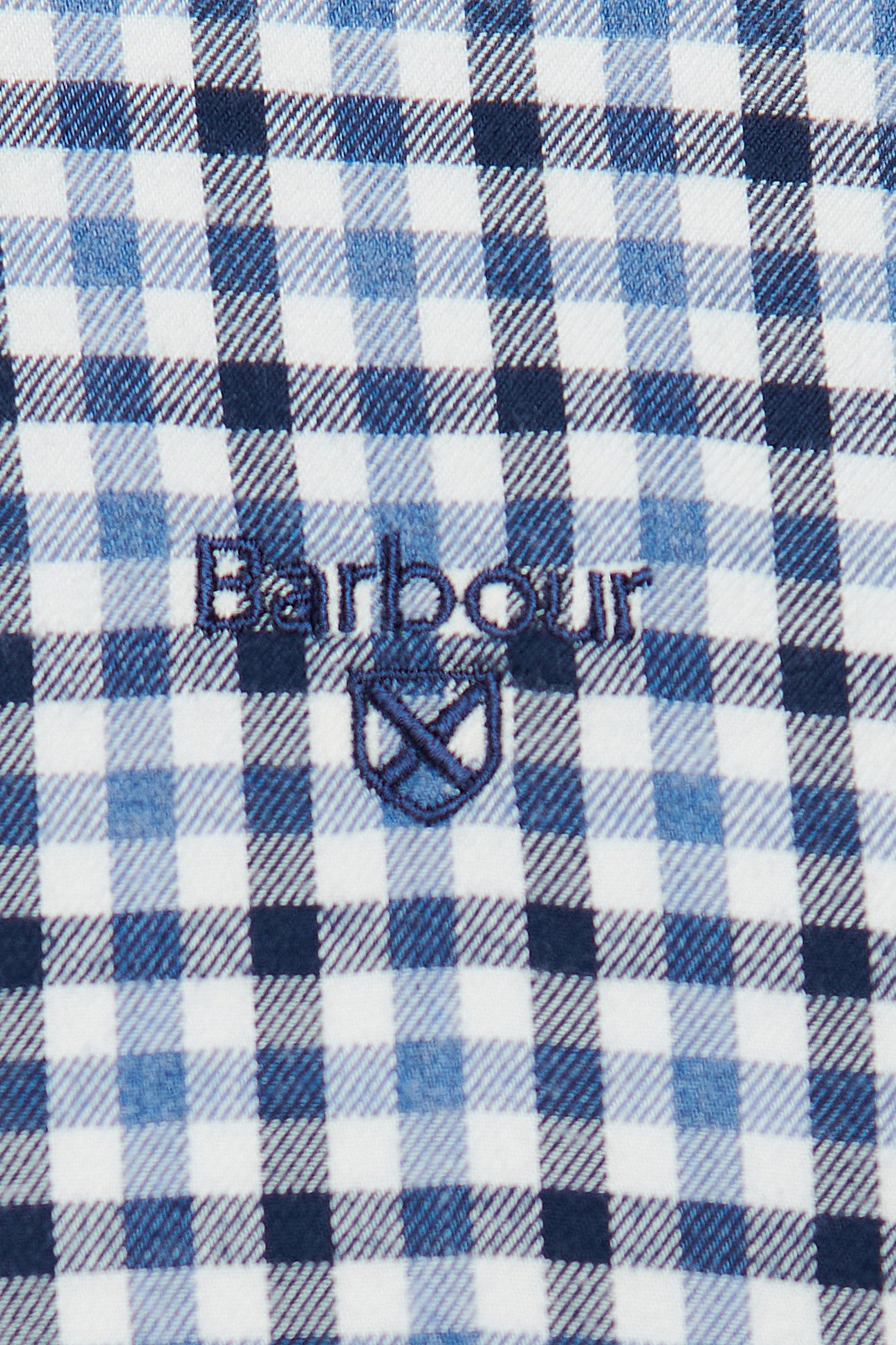 Barbour Finkle Tartan Flannel Shirt - Navy