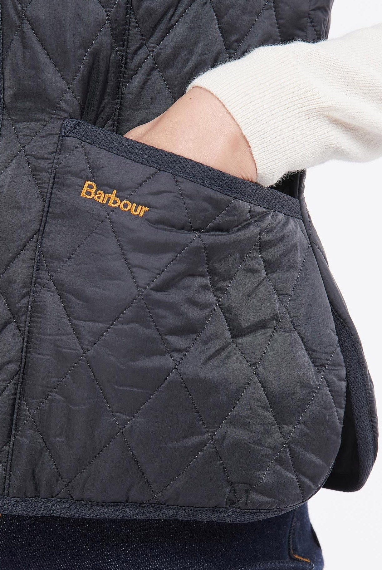 Barbour Fleece Betty Liner - Navy