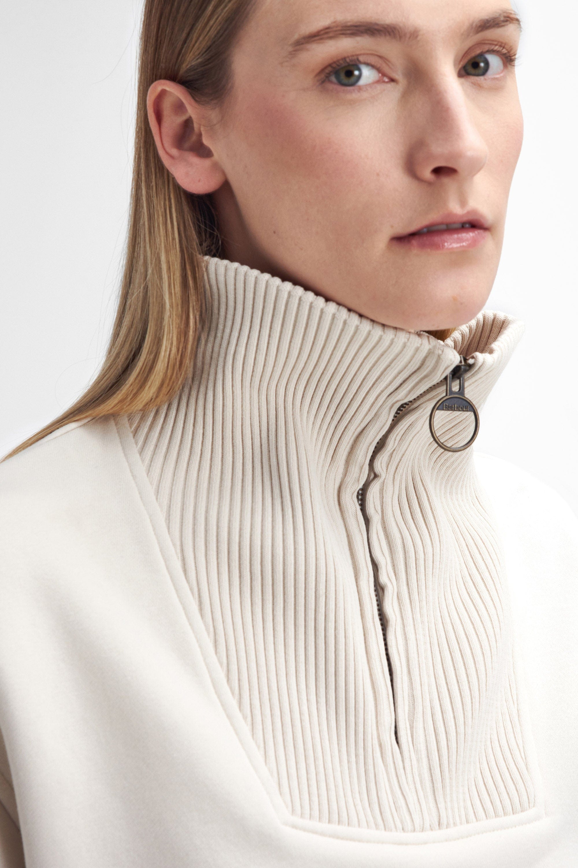 Barbour Fleur Sweatshirt - Ecru