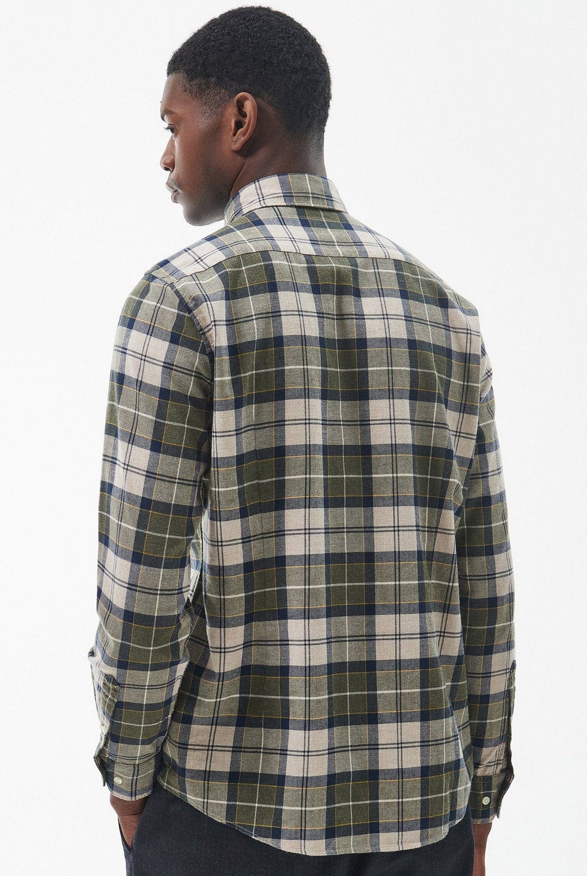 Barbour Fortrose Tailored Tartan Shirt - Forest Mist