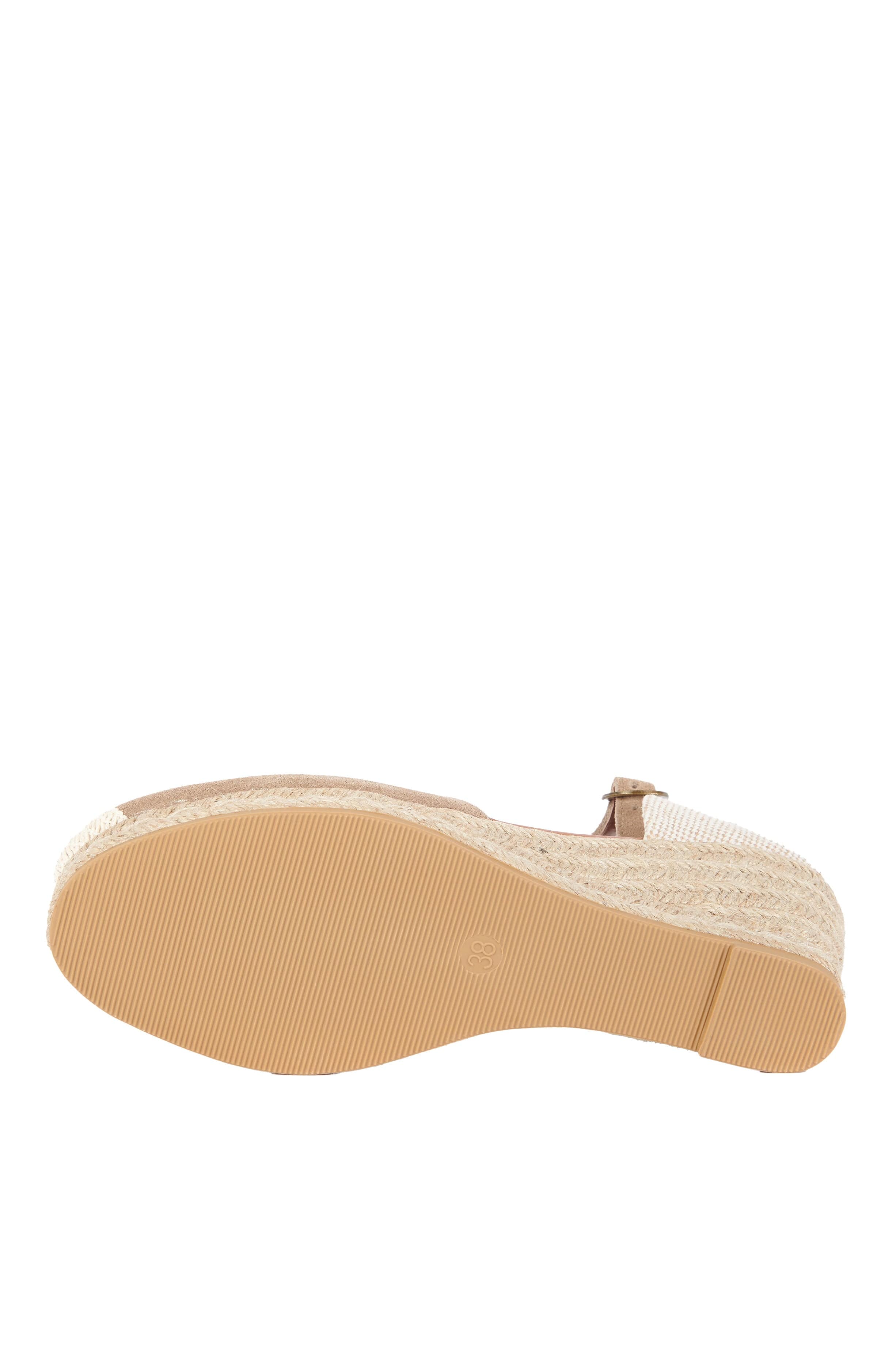 Barbour Frances Espadrille Wedges - Sand