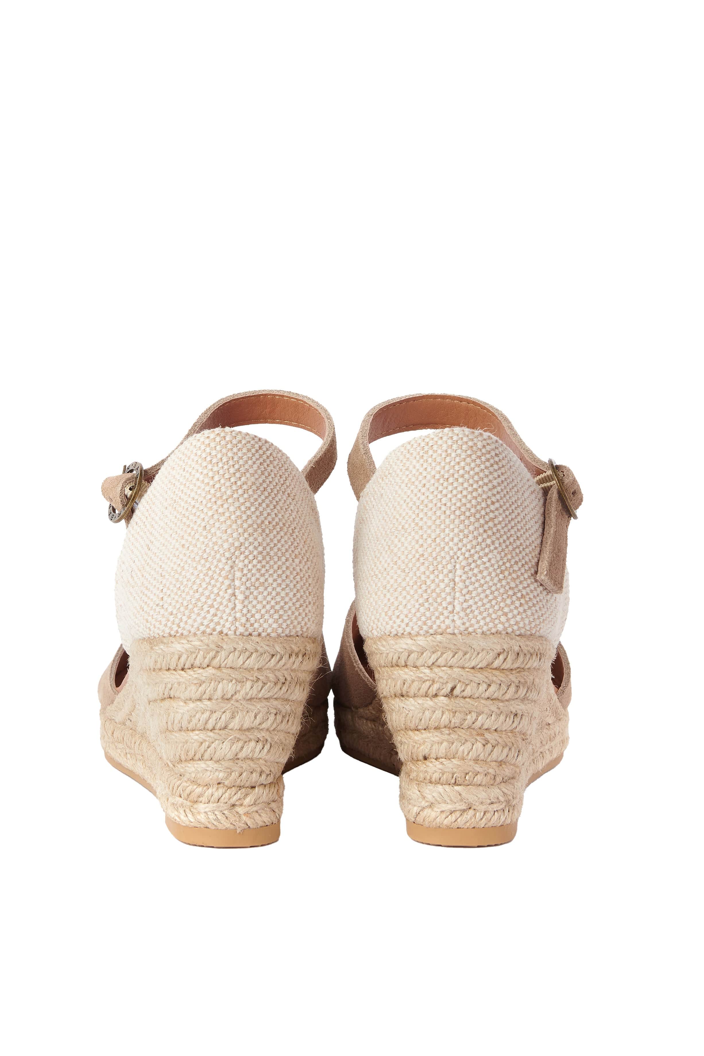 Barbour Frances Espadrille Wedges - Sand