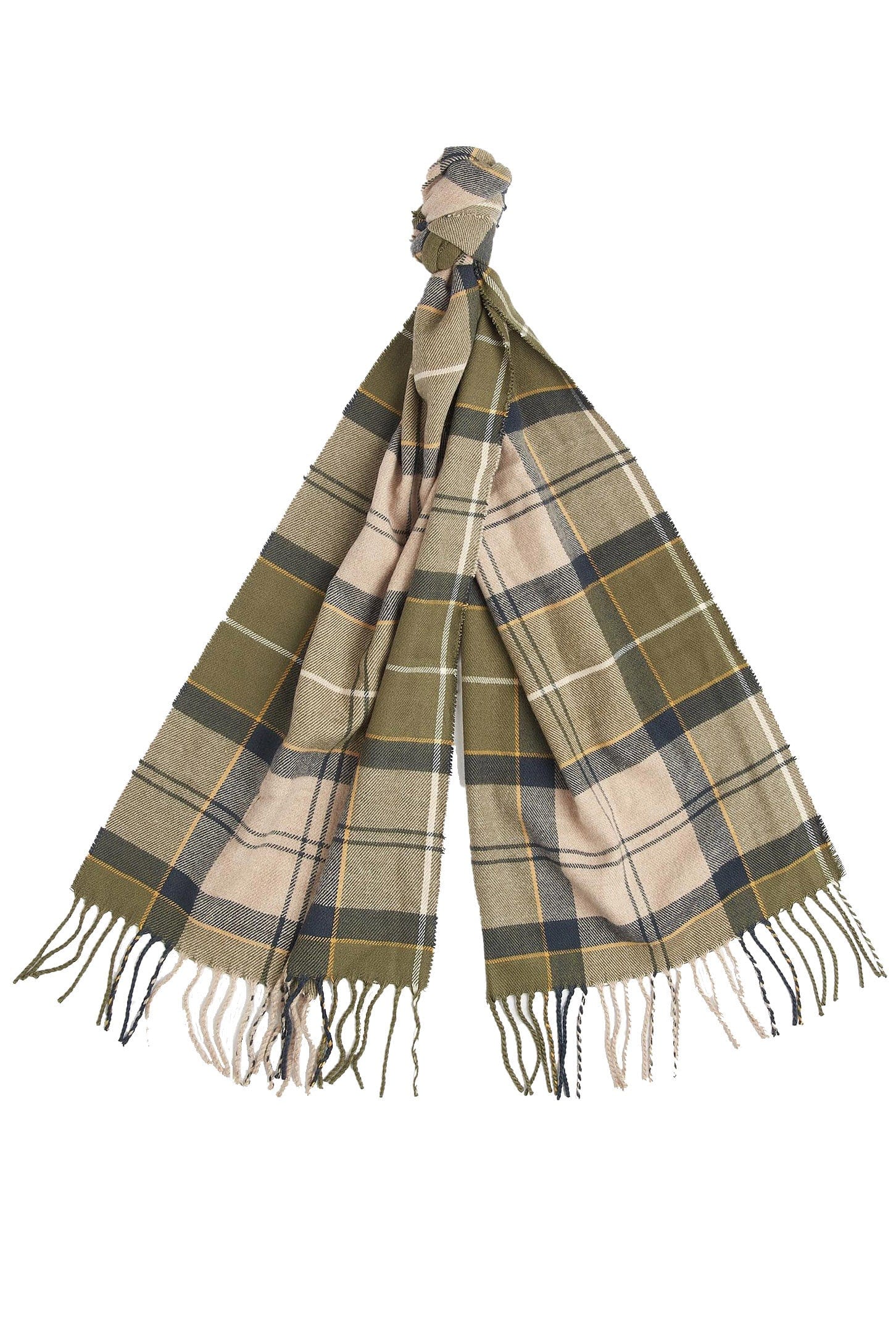 Barbour Galingale Tartan Scarf - Forest Mist Tartan USC0300_TN16_OS
