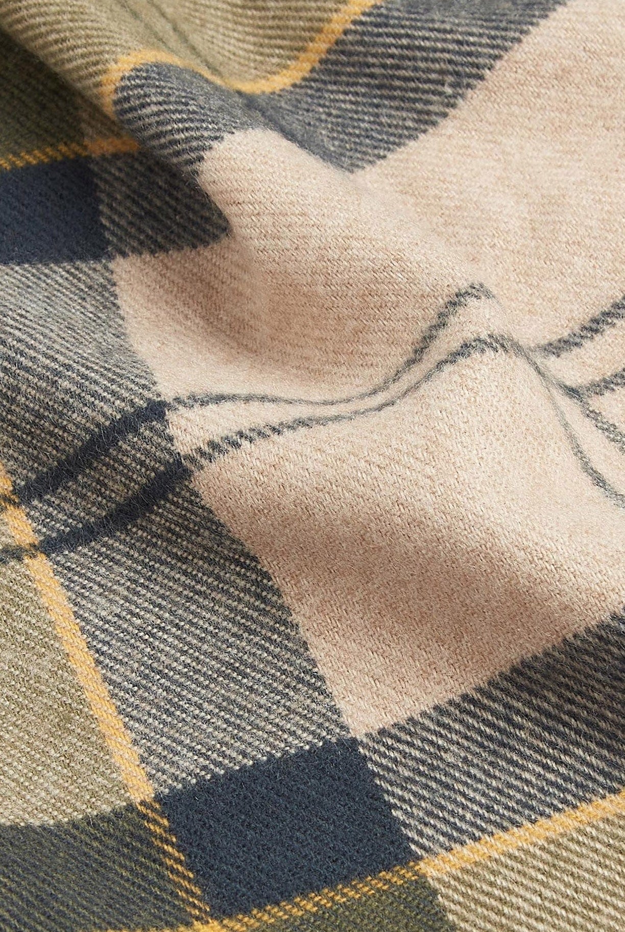 Barbour Galingale Tartan Scarf - Forest Mist Tartan USC0300_TN16_OS