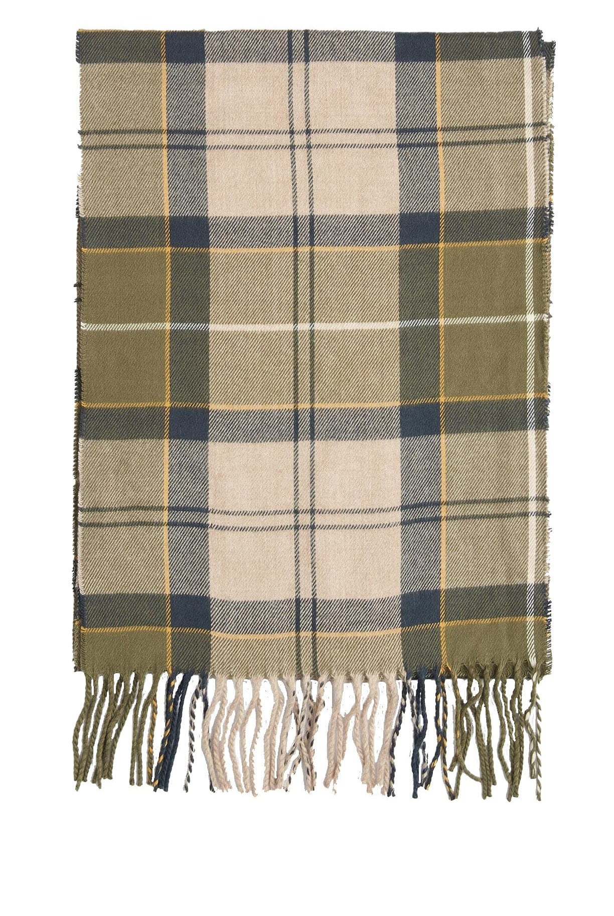 Barbour Galingale Tartan Scarf - Forest Mist Tartan USC0300_TN16_OS