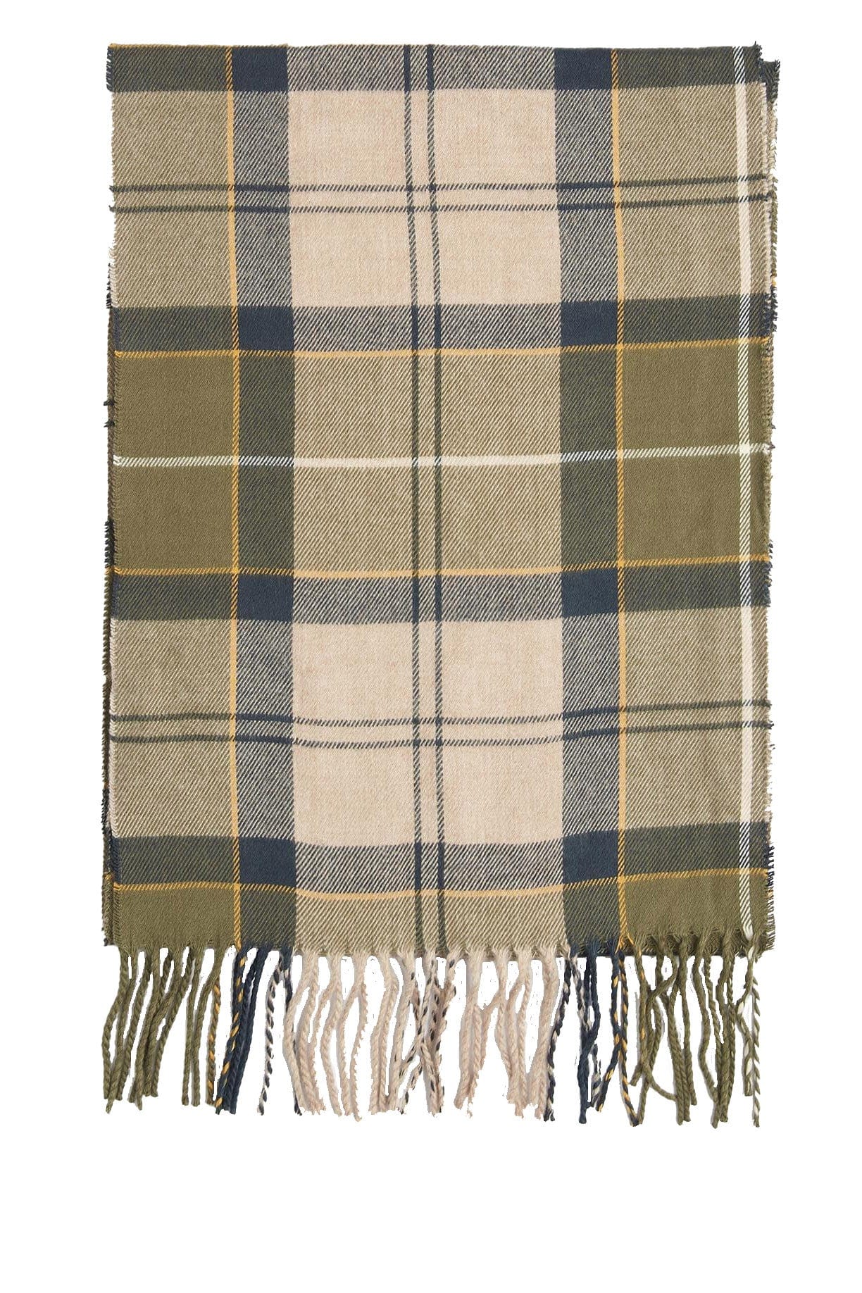 Barbour Galingale Tartan Scarf - Forest Mist Tartan USC0300_TN16_OS