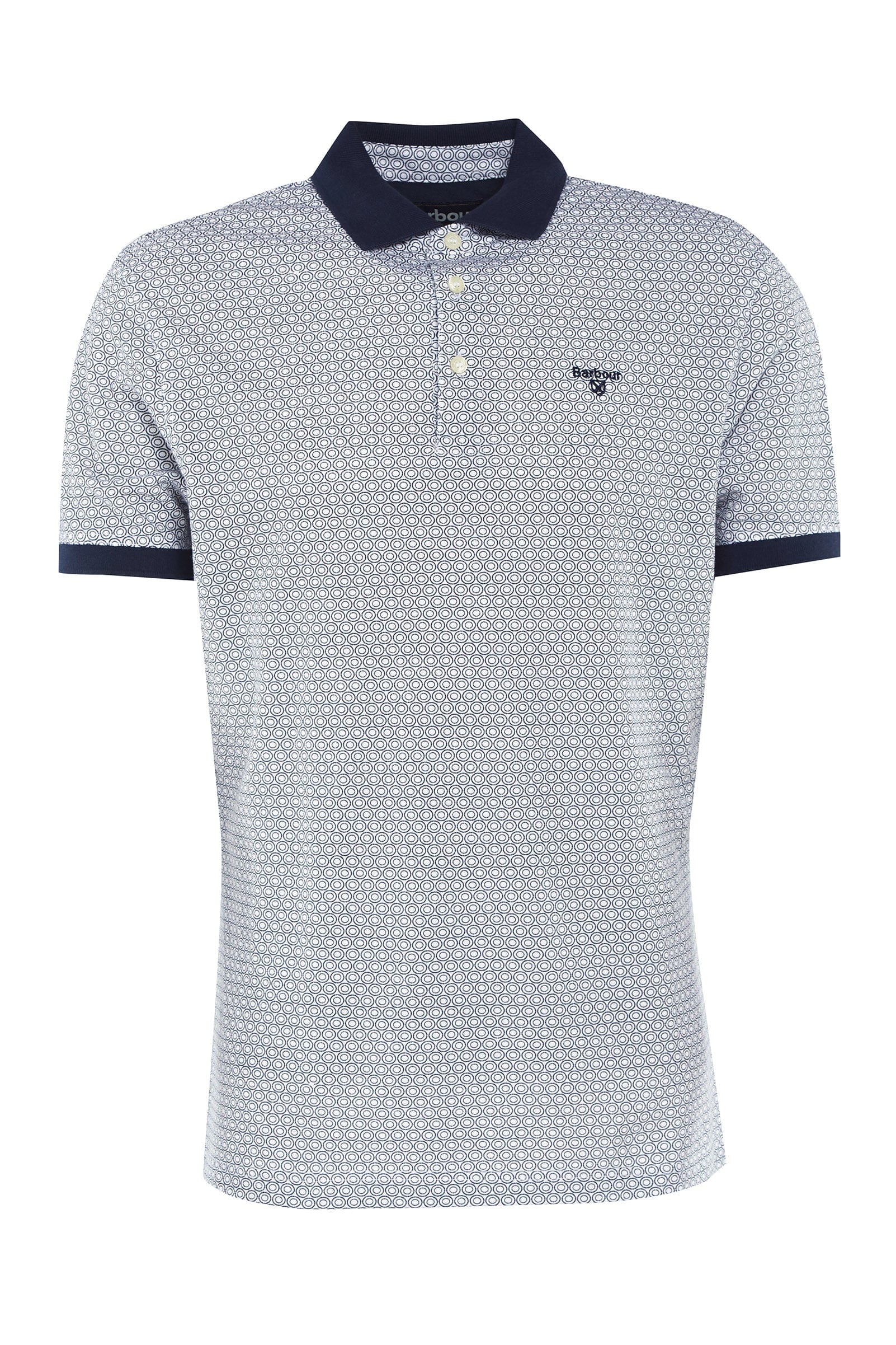 Barbour Gateside Polo - Blue/White