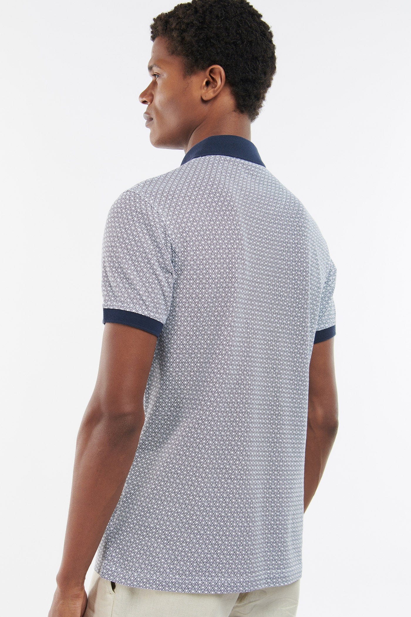 Barbour Gateside Polo - Blue/White