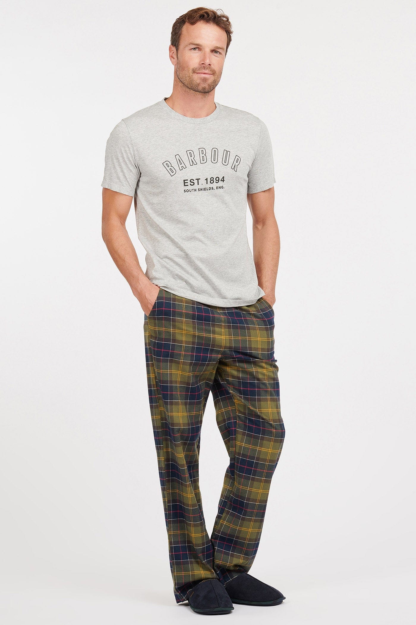 Barbour Glenn Tartan Trousers - Classic Tartan