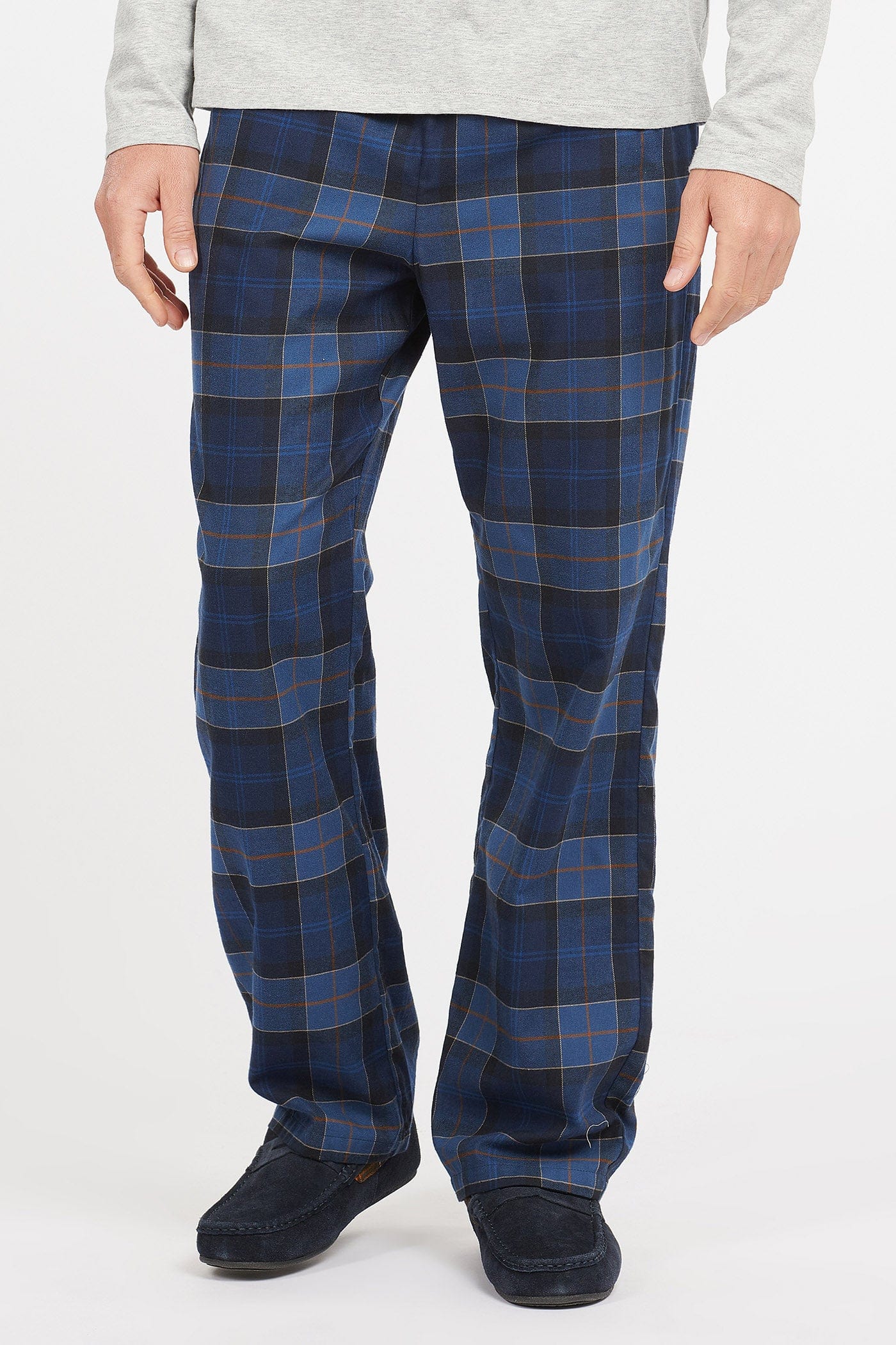 Barbour Glenn Tartan Trousers - Midnight Tartan