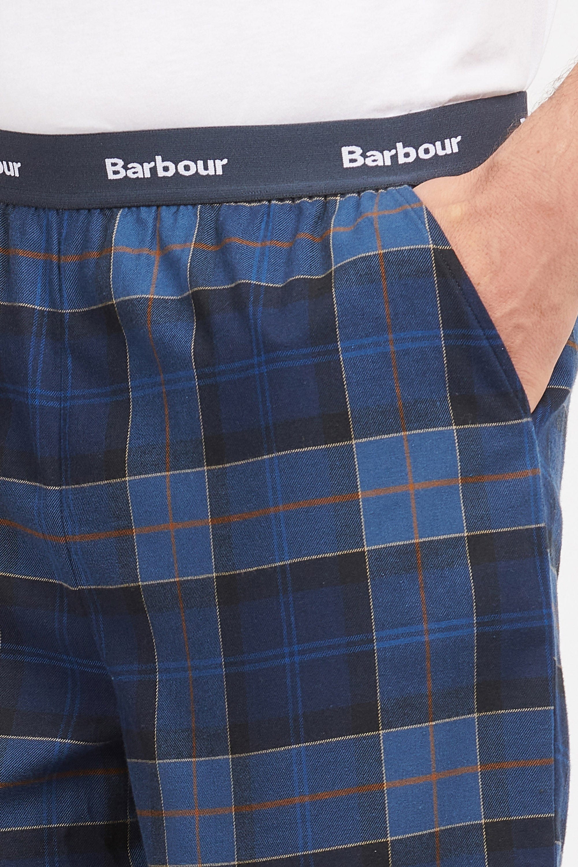 Barbour Glenn Tartan Trousers - Midnight Tartan