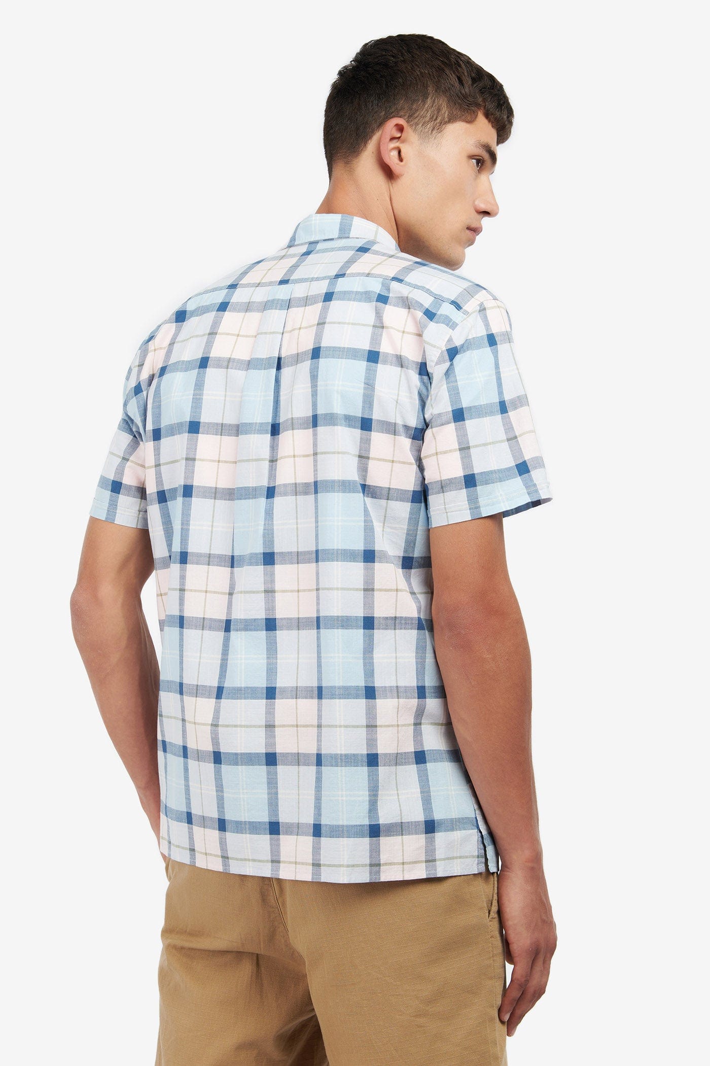 Barbour Gordon Short Sleeve Shirt - Pink Salt Tartan