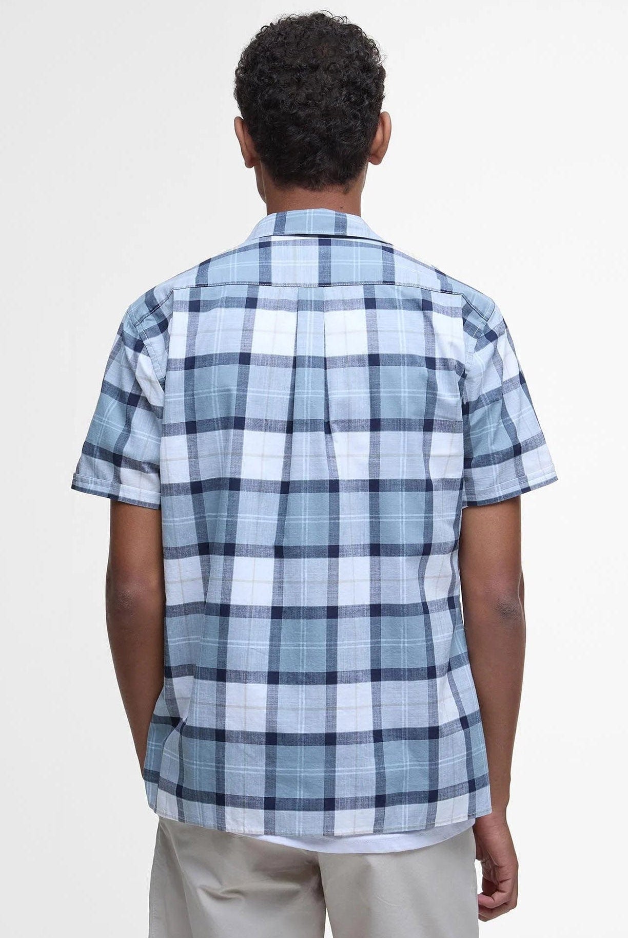 Barbour Gordon Tailored Fit Short Sleeve Shirt - Northshore Tartan