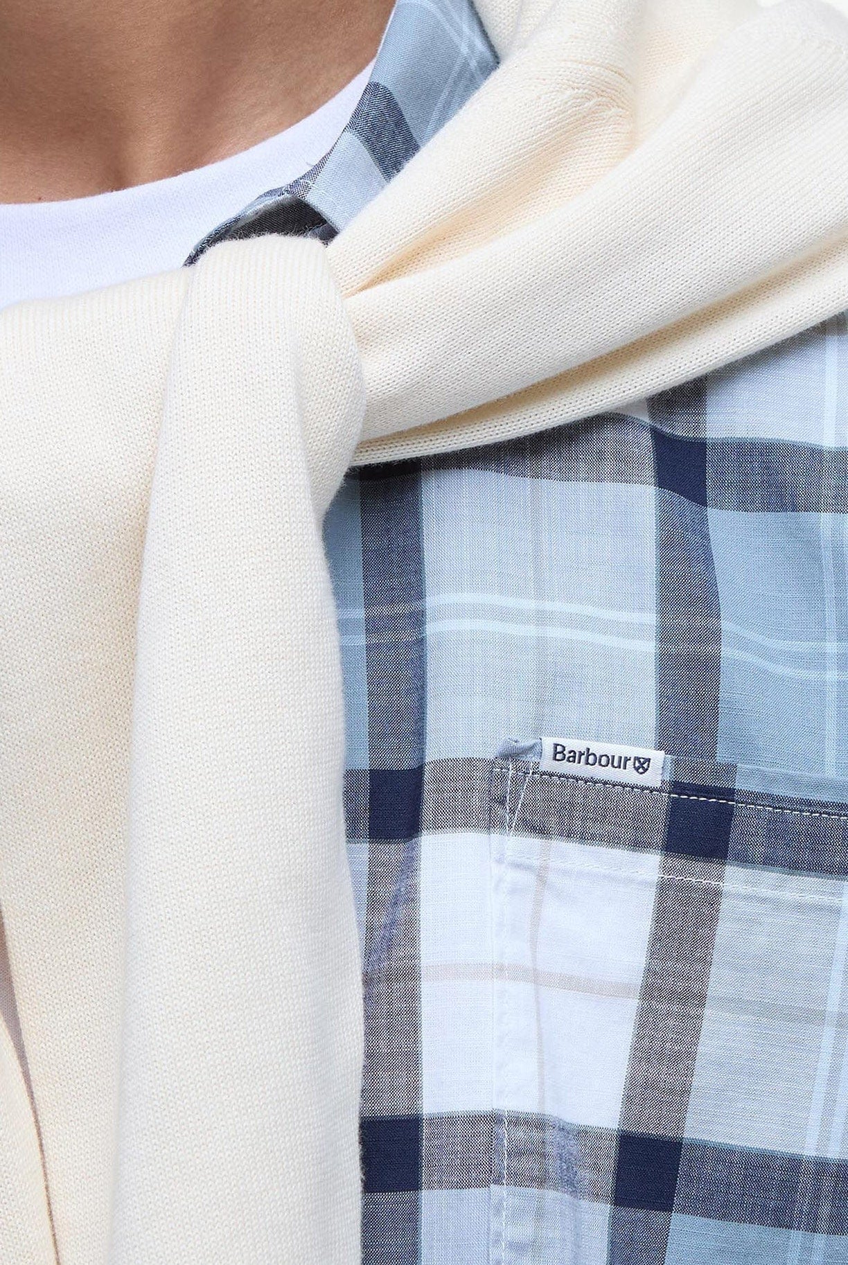 Barbour Gordon Tailored Fit Short Sleeve Shirt - Northshore Tartan