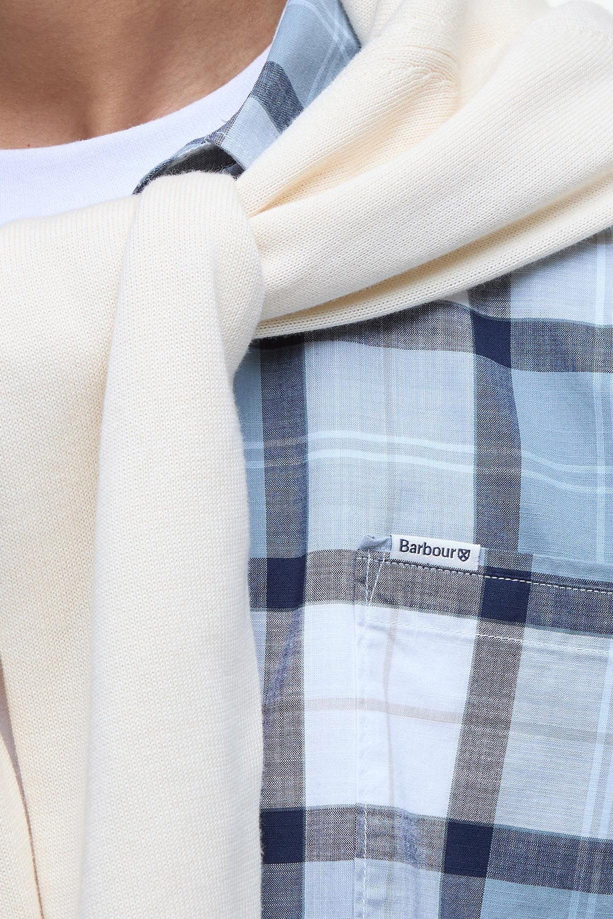 Barbour Gordon Tailored Fit Short Sleeve Shirt - Northshore Tartan