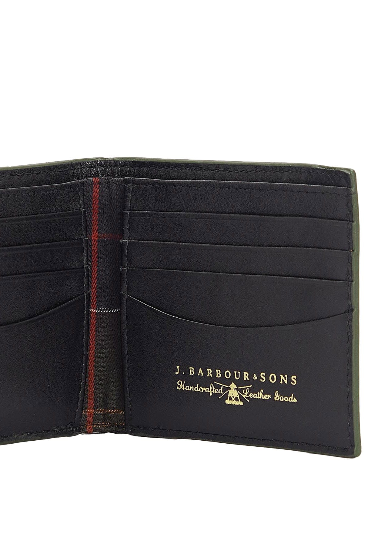 Barbour Grain Leather Billfold Wallet - Black MLG0021_BK11_OS