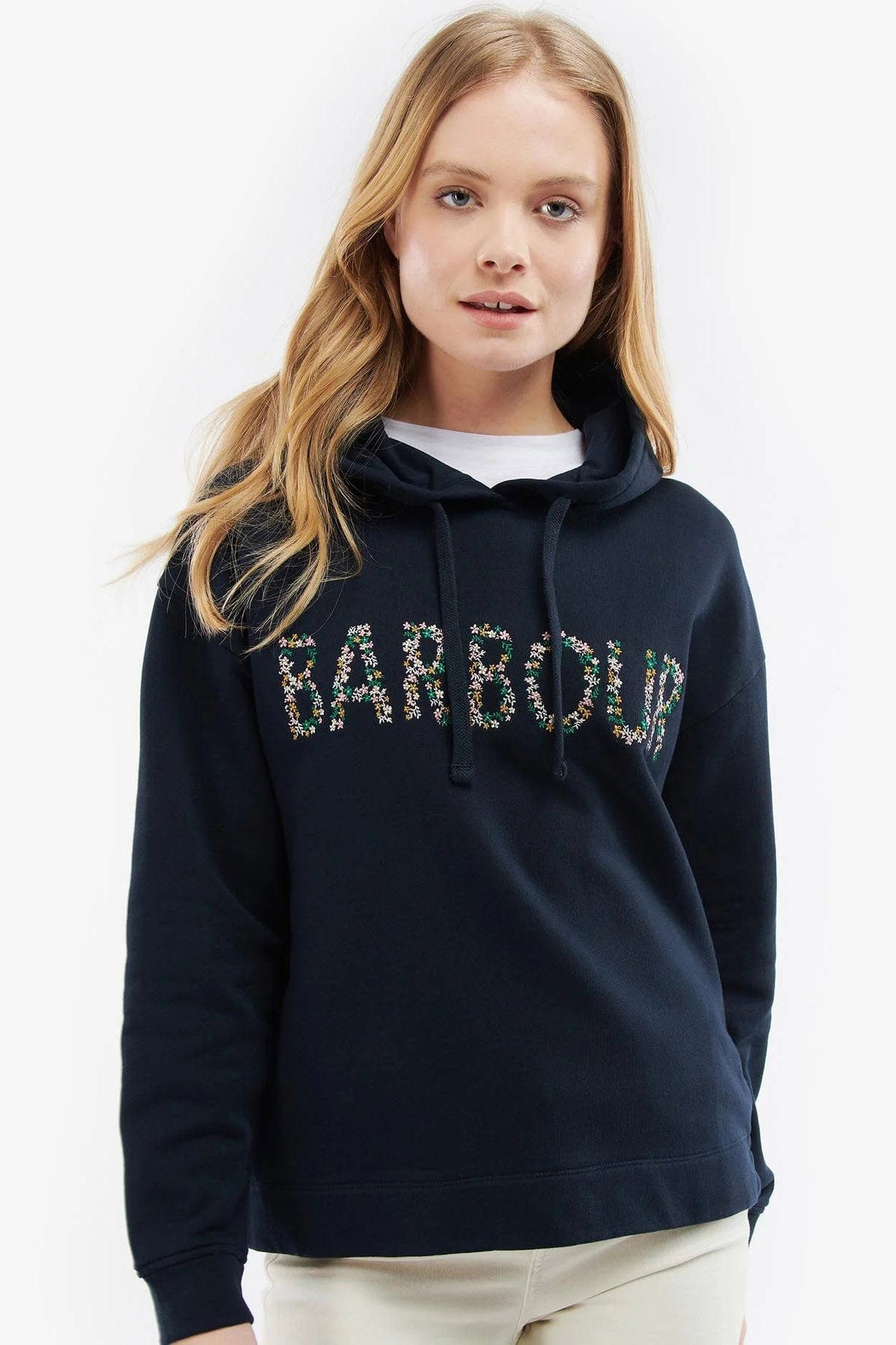 Barbour Greenwell Hoodie - Navy