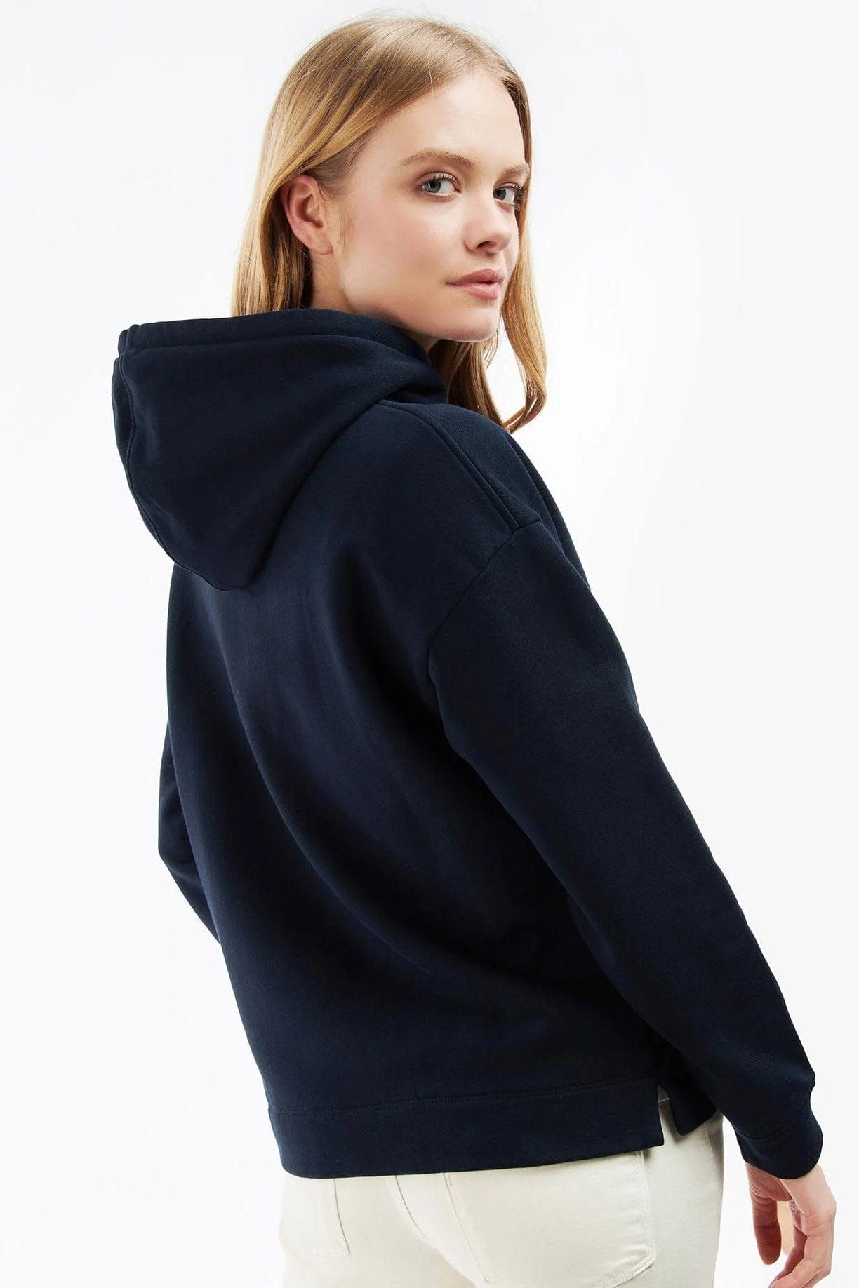 Barbour Greenwell Hoodie - Navy