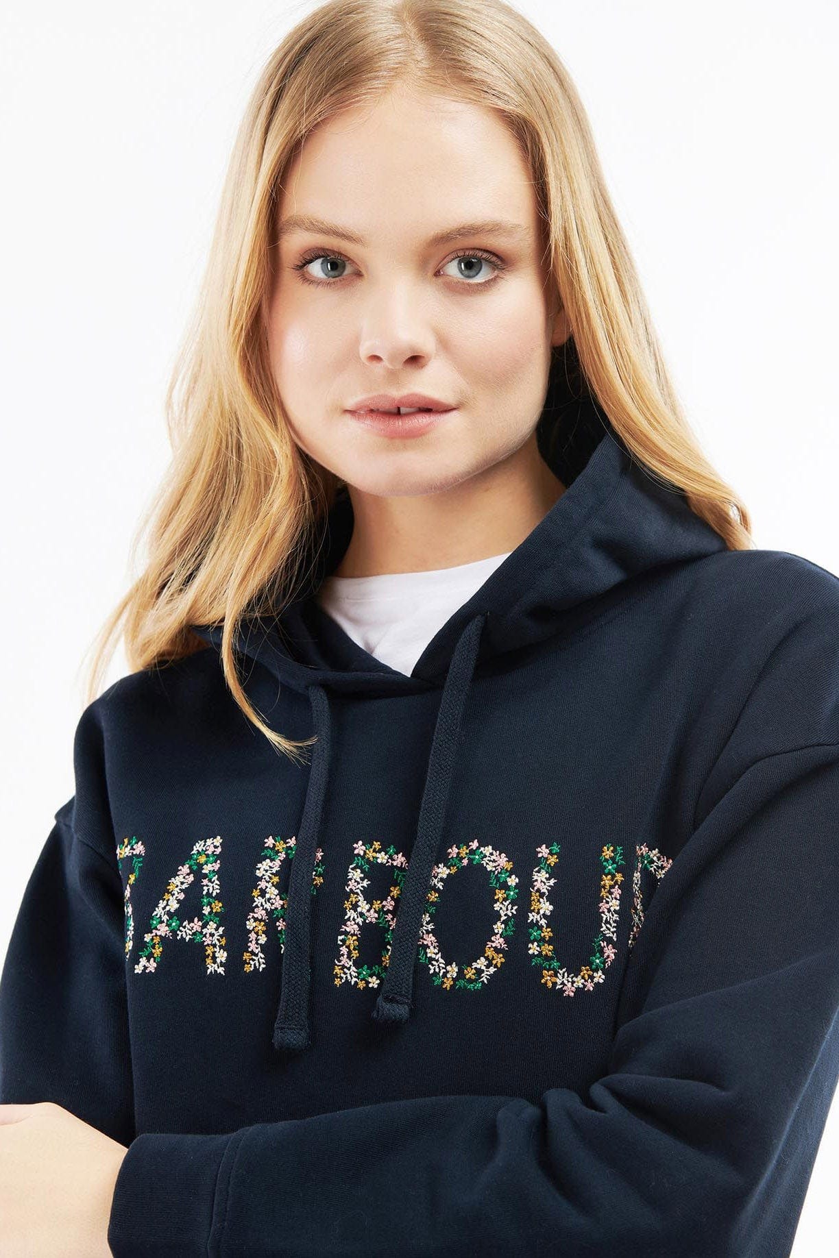 Barbour Greenwell Hoodie - Navy