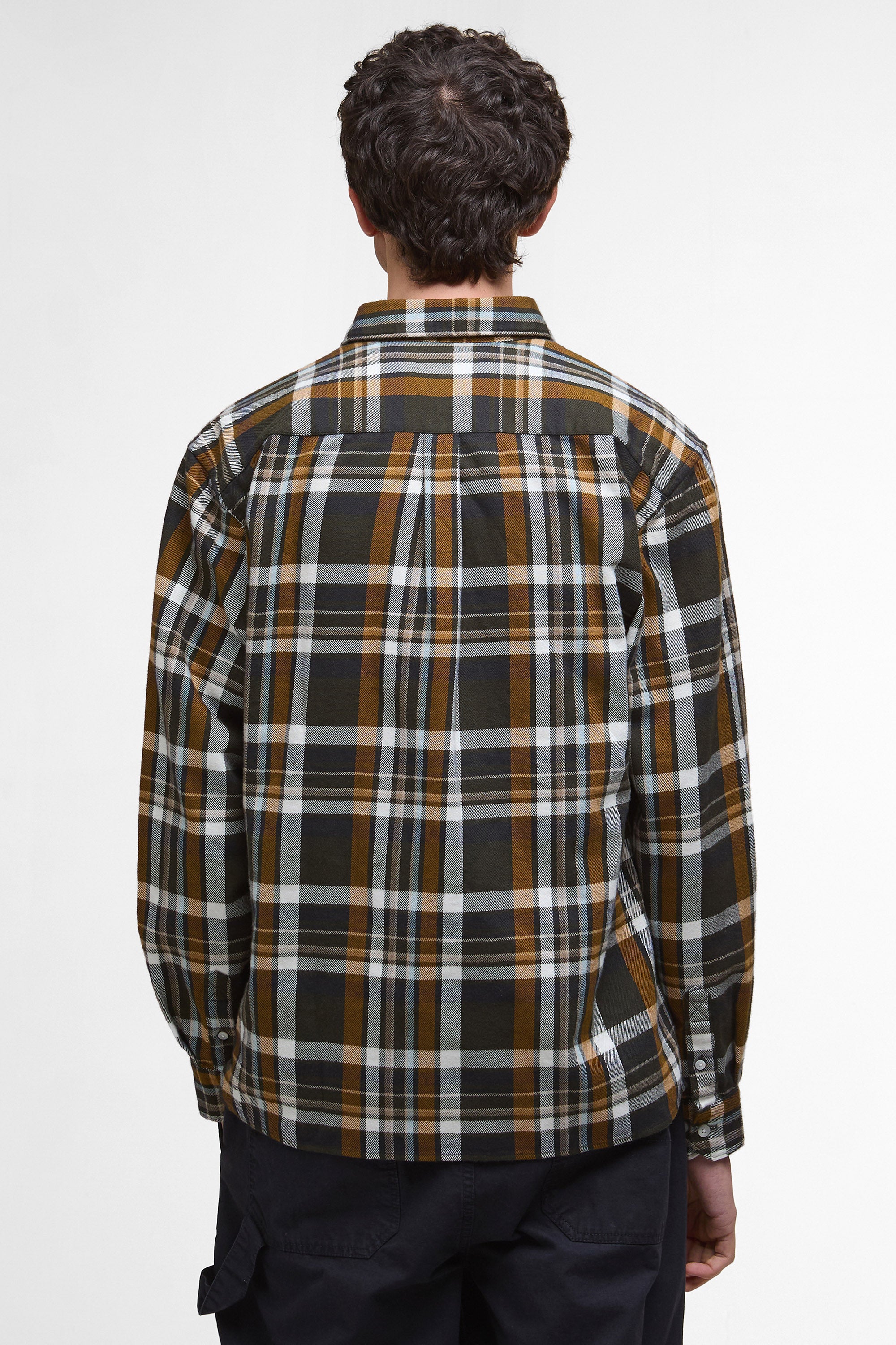 Barbour Hanley Check Relaxed Fit Shirt - Olive