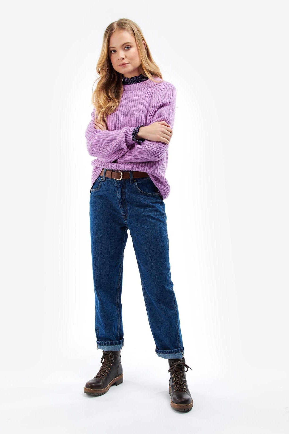 Barbour Hartley Knit - Lilac Blossom