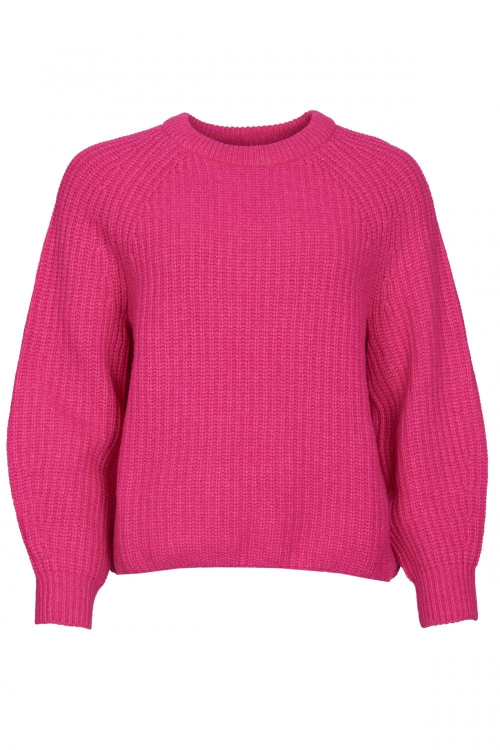 Barbour Hartley Wool Knit - Fuchsia