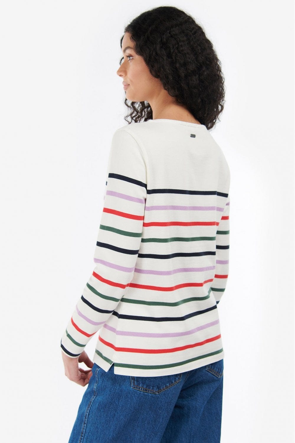 Barbour Hawkins Top - Cloud Multi Stripe