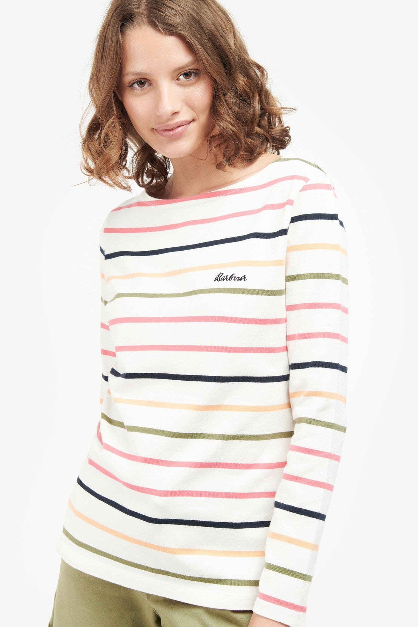 Barbour Hawkins Top - Cloud Stripe