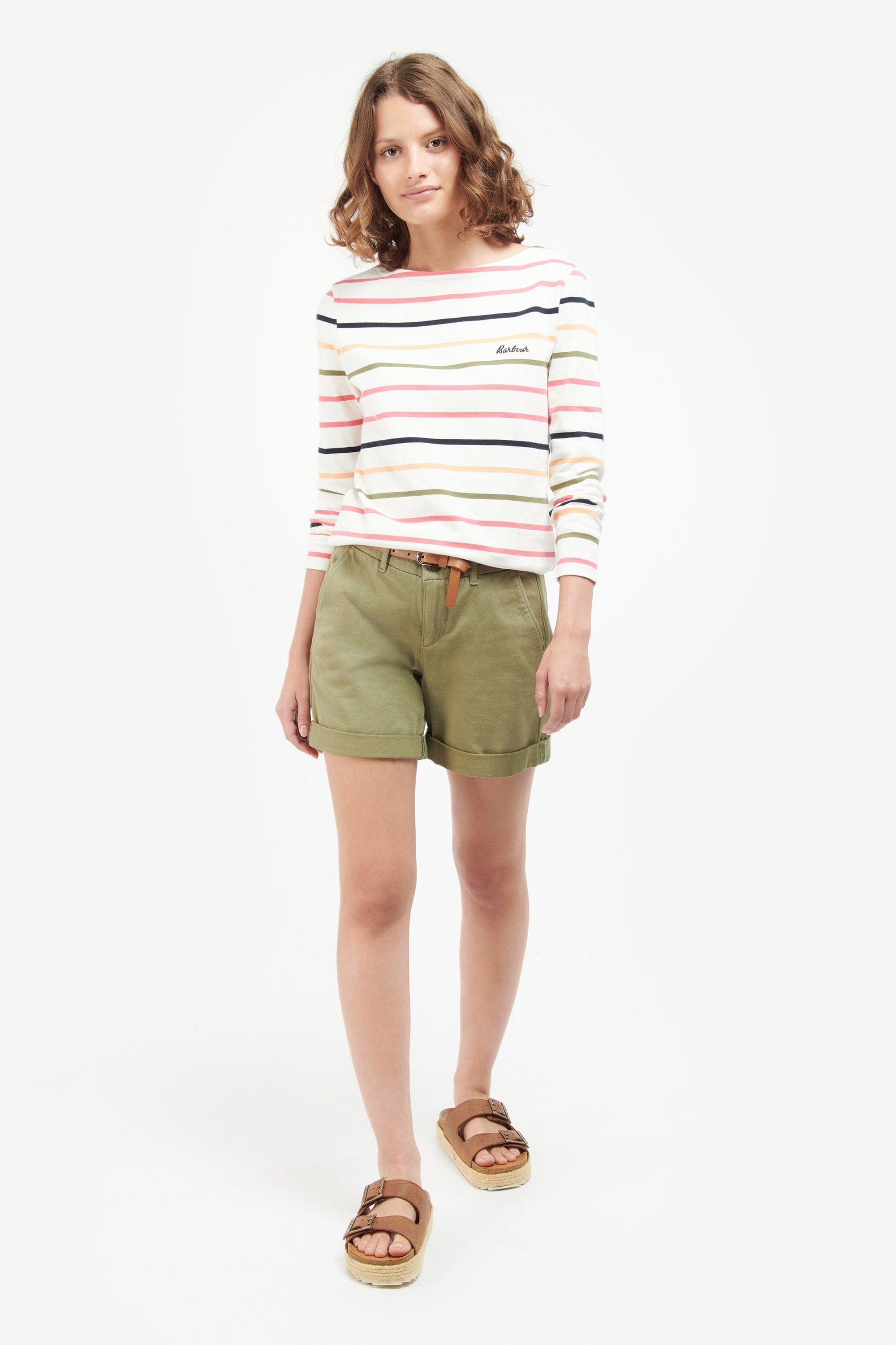Barbour Hawkins Top - Cloud Stripe