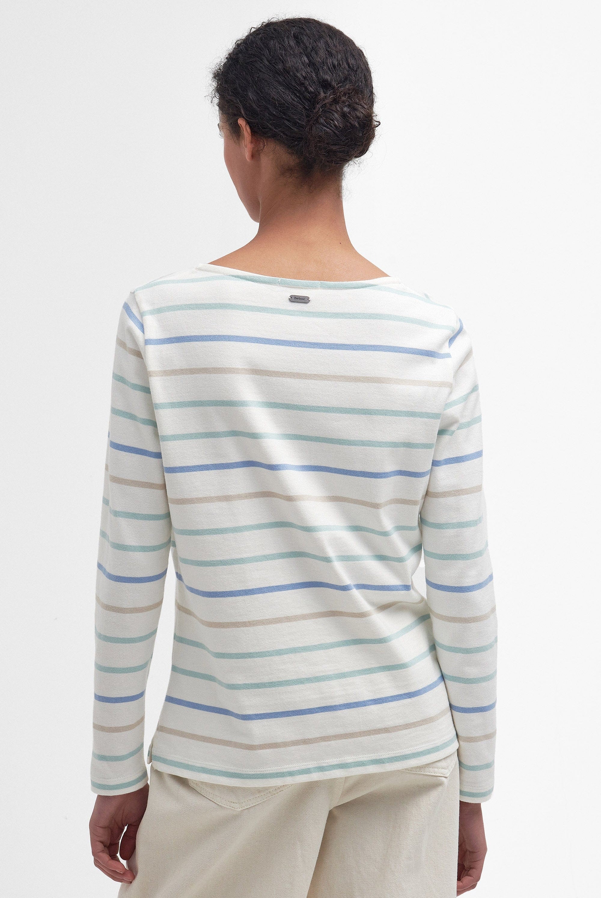 Barbour Hawkins Top - Cloud Stripe