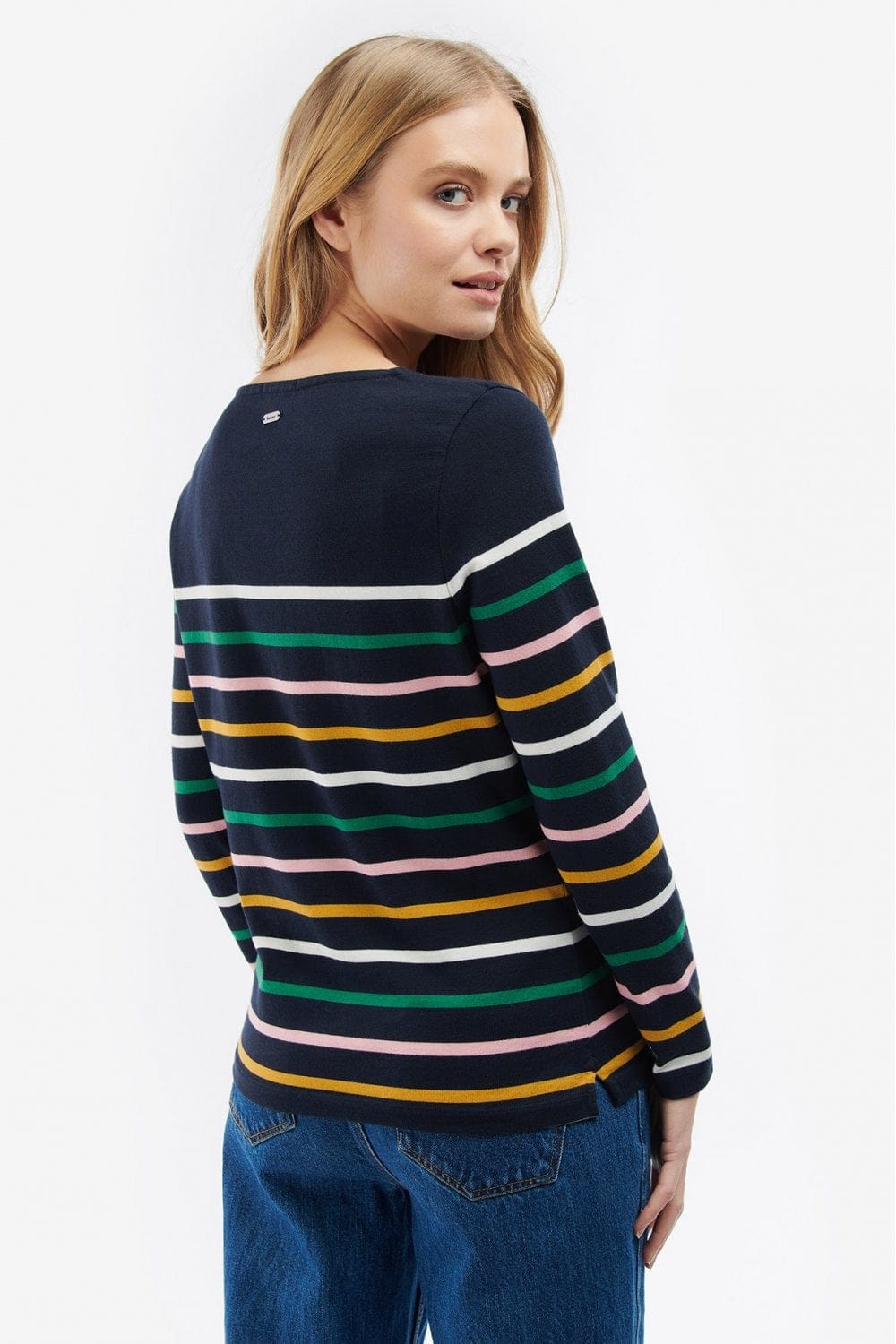 Barbour Hawkins Top - Navy Stripe