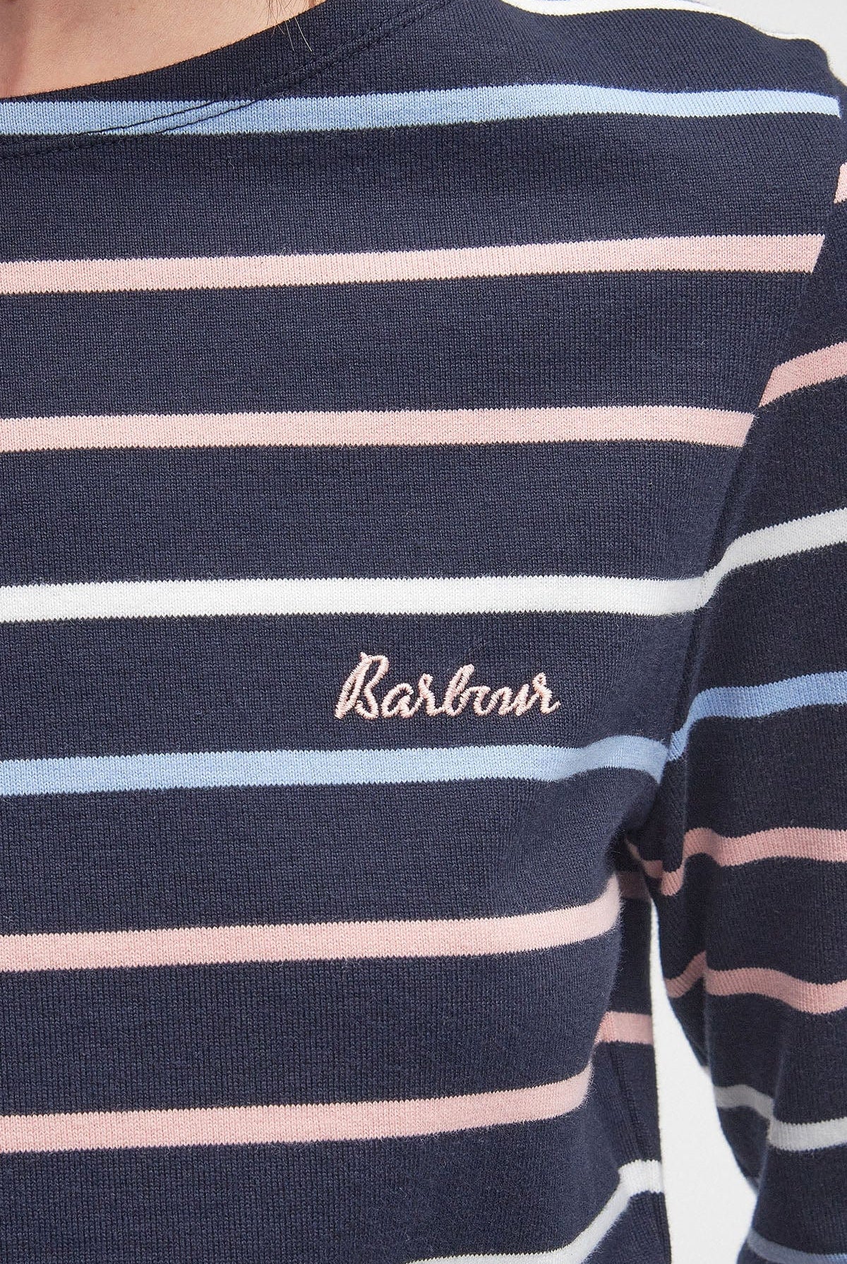 Barbour Hawkins Top - Navy Stripe