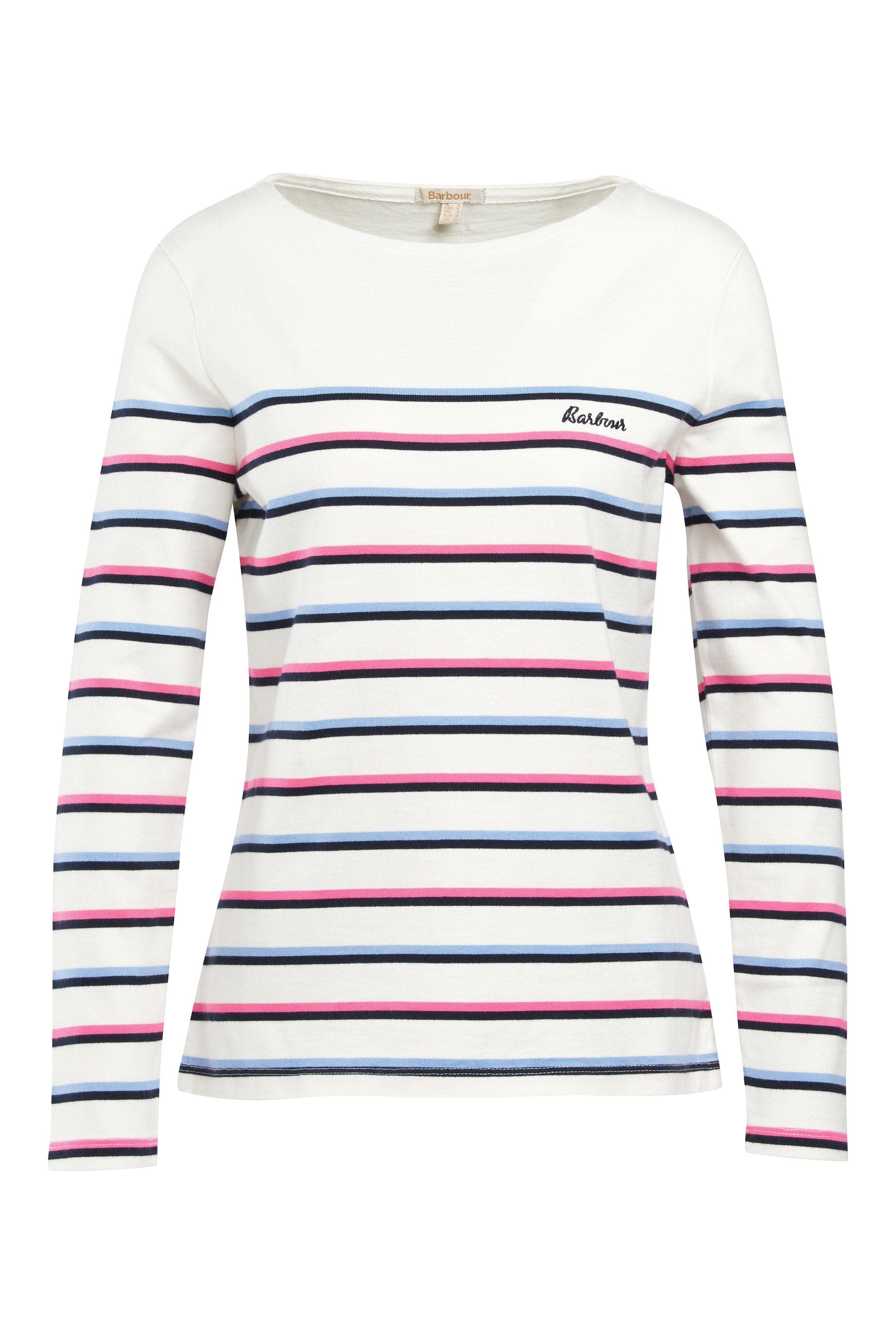 Barbour Hawkins Top - Off White Stripe