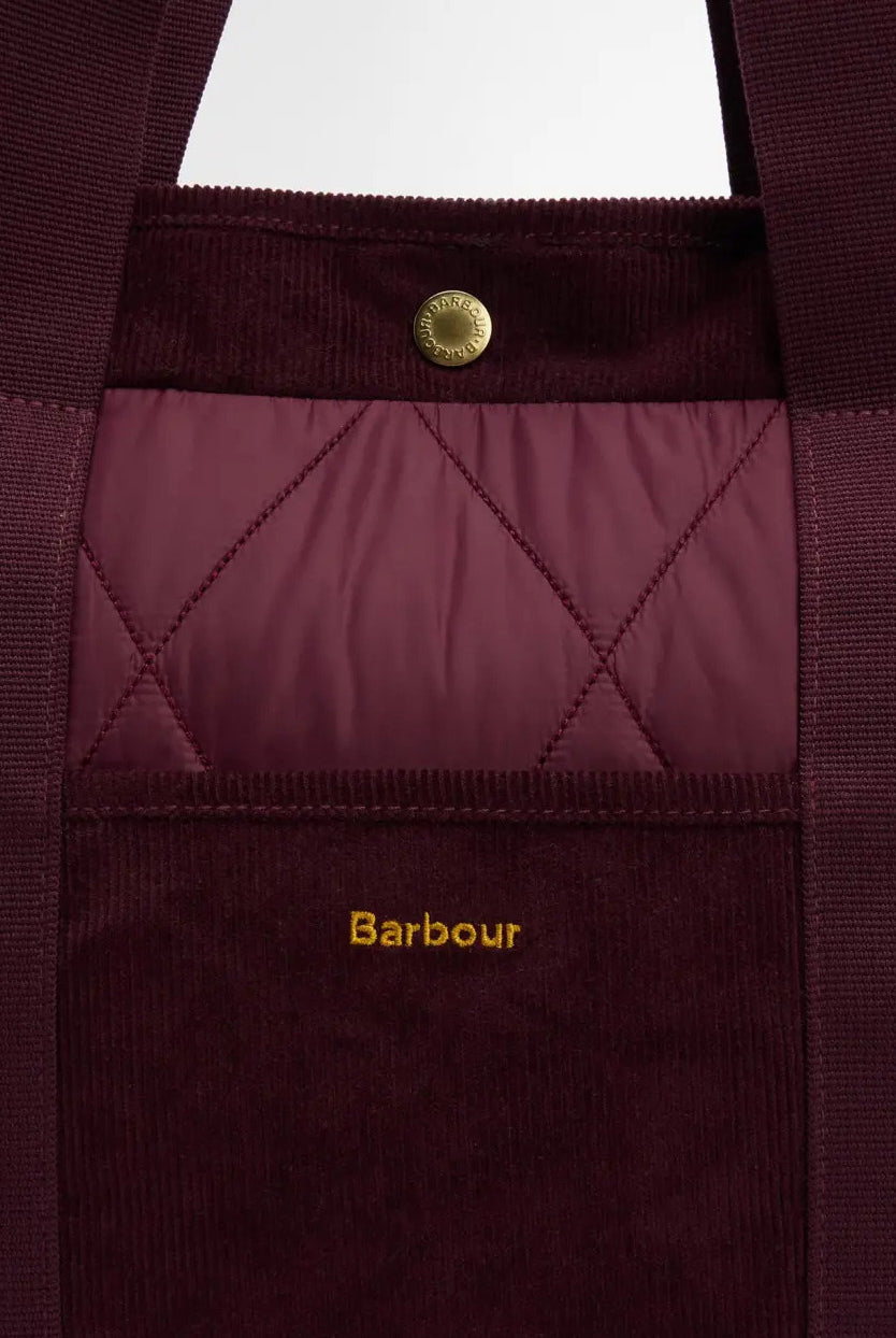 Barbour Healy Quilted Tote Bag - Merlot LBA0433_PU51_OS