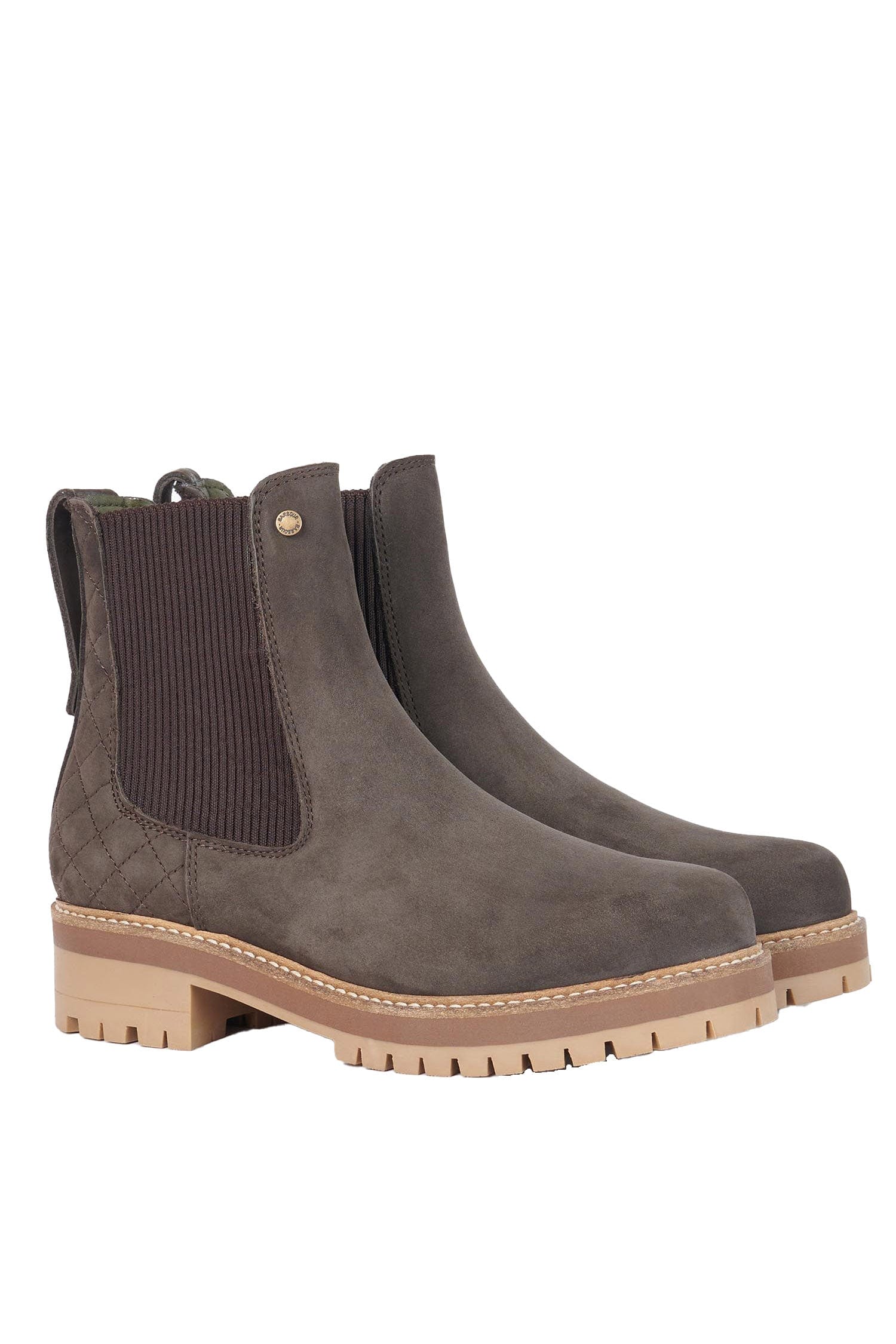 Barbour Heather Chelsea Boots - Dark Brown