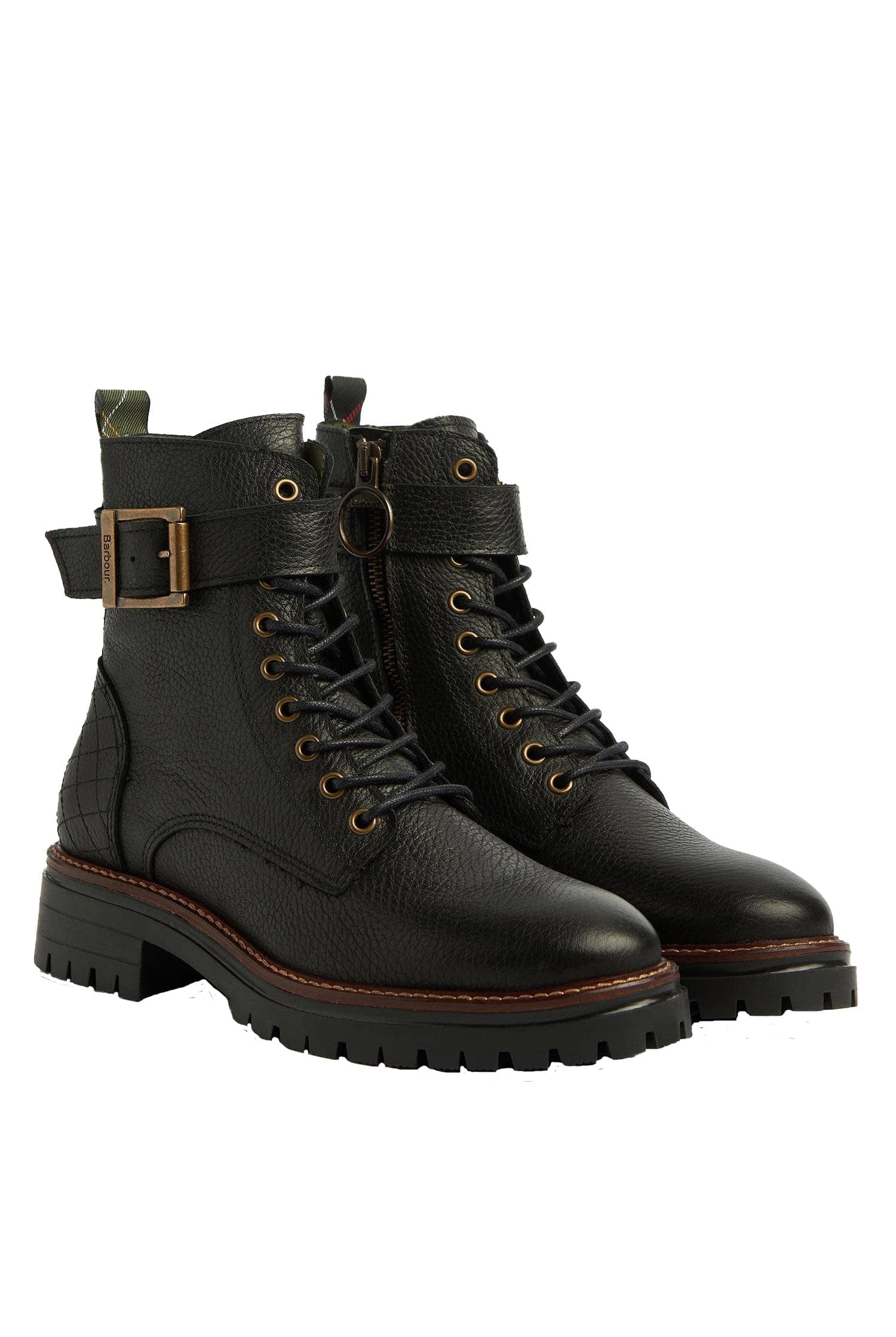 Barbour Heidi Commando Boots - Black