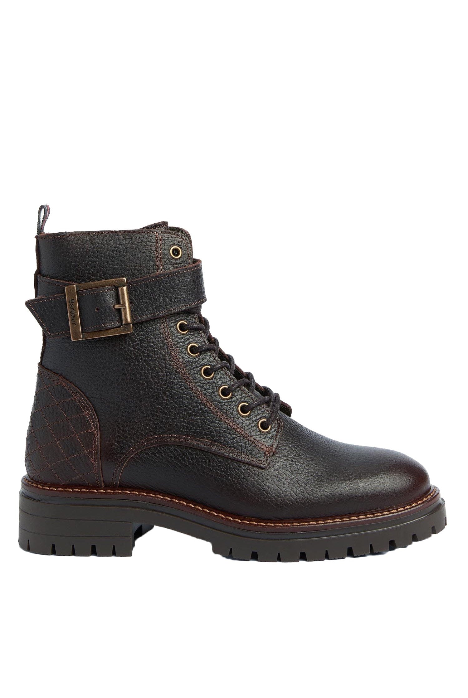Barbour Heidi Commando Boots - Brown