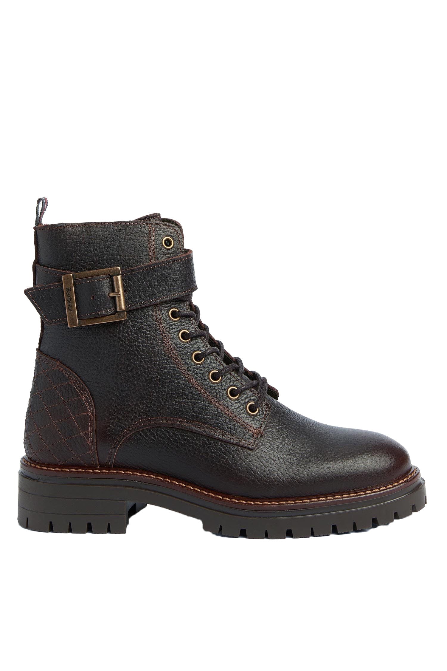 Barbour Heidi Commando Boots - Brown