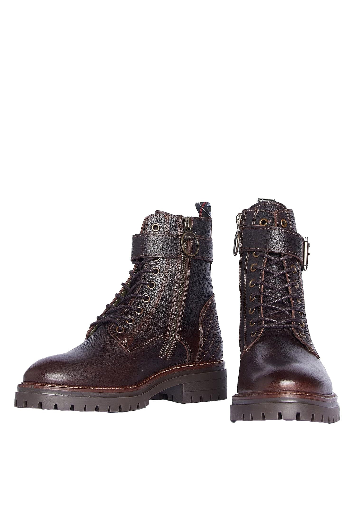 Barbour Heidi Commando Boots - Brown