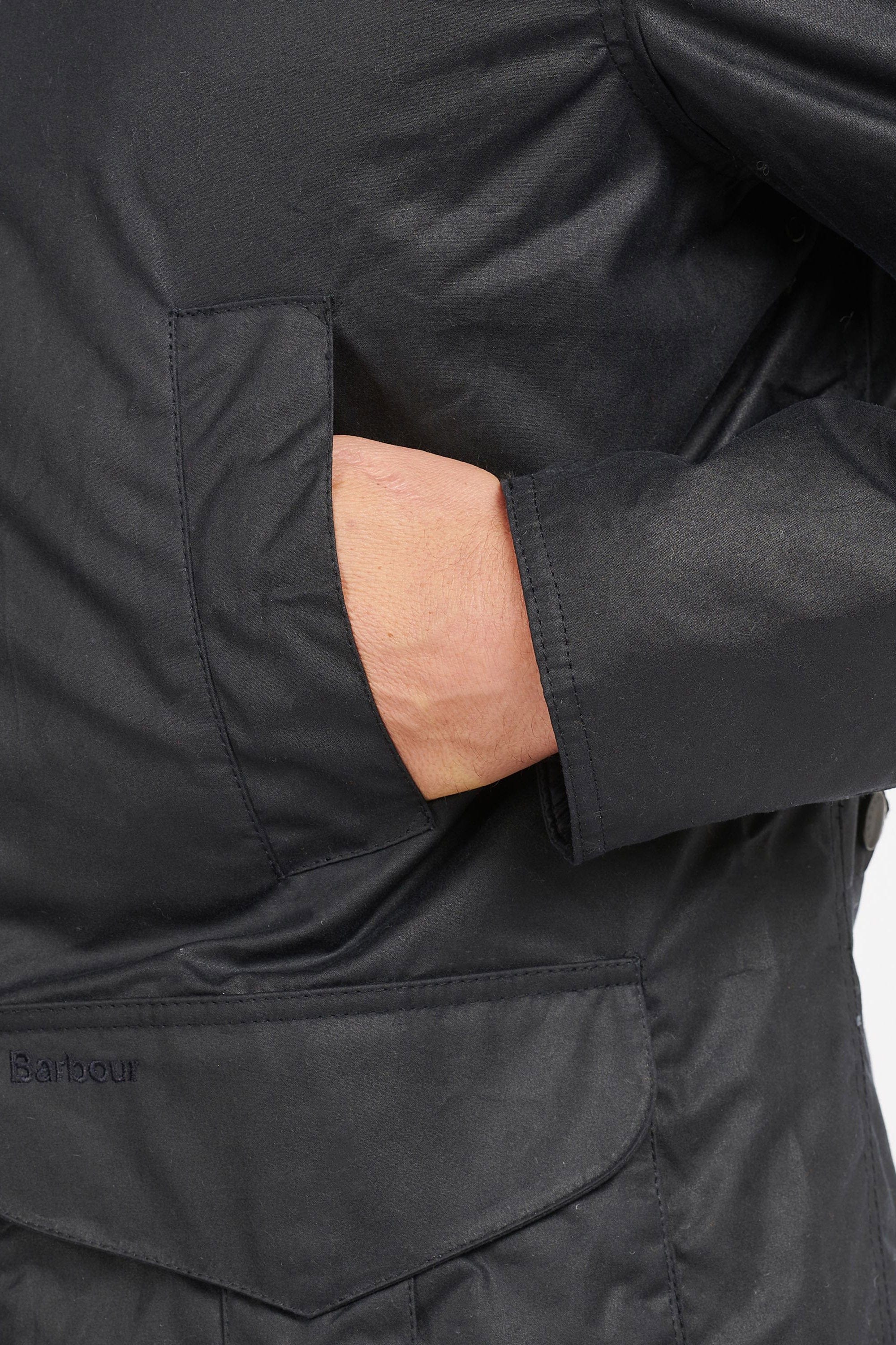 Barbour Hereford Wax - Navy