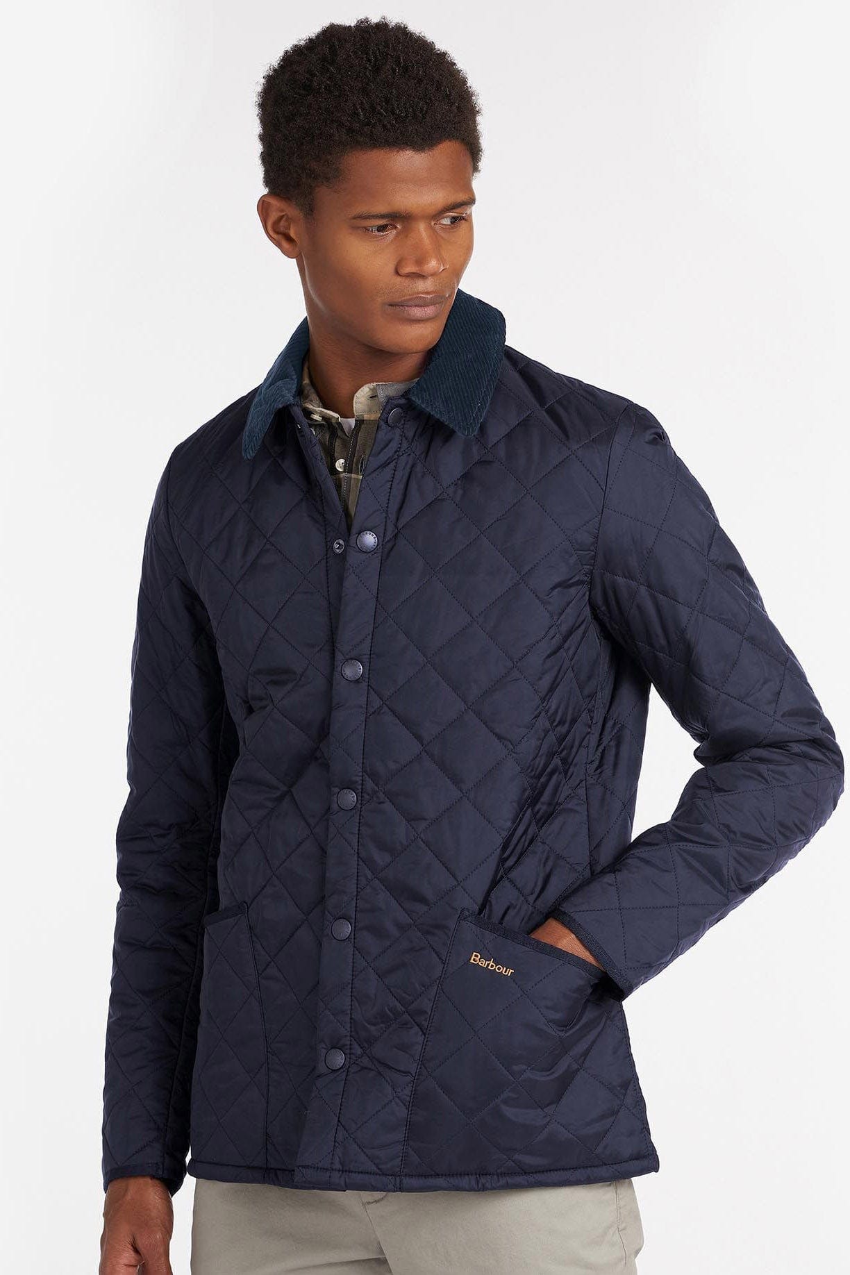 Barbour Heritage Liddesdale Quilted Jacket - Navy