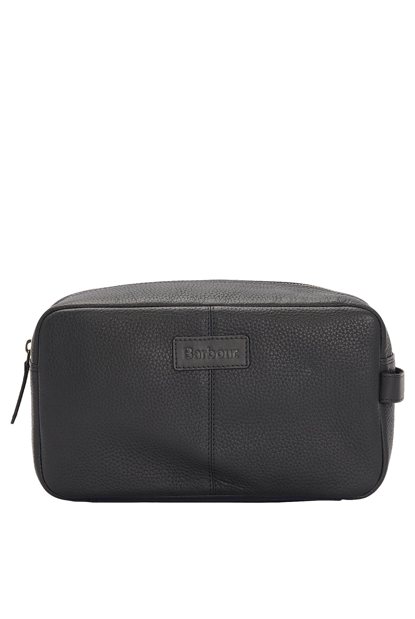 Barbour Highgate Leather Washbag - Black MAC0422_BK11_OS