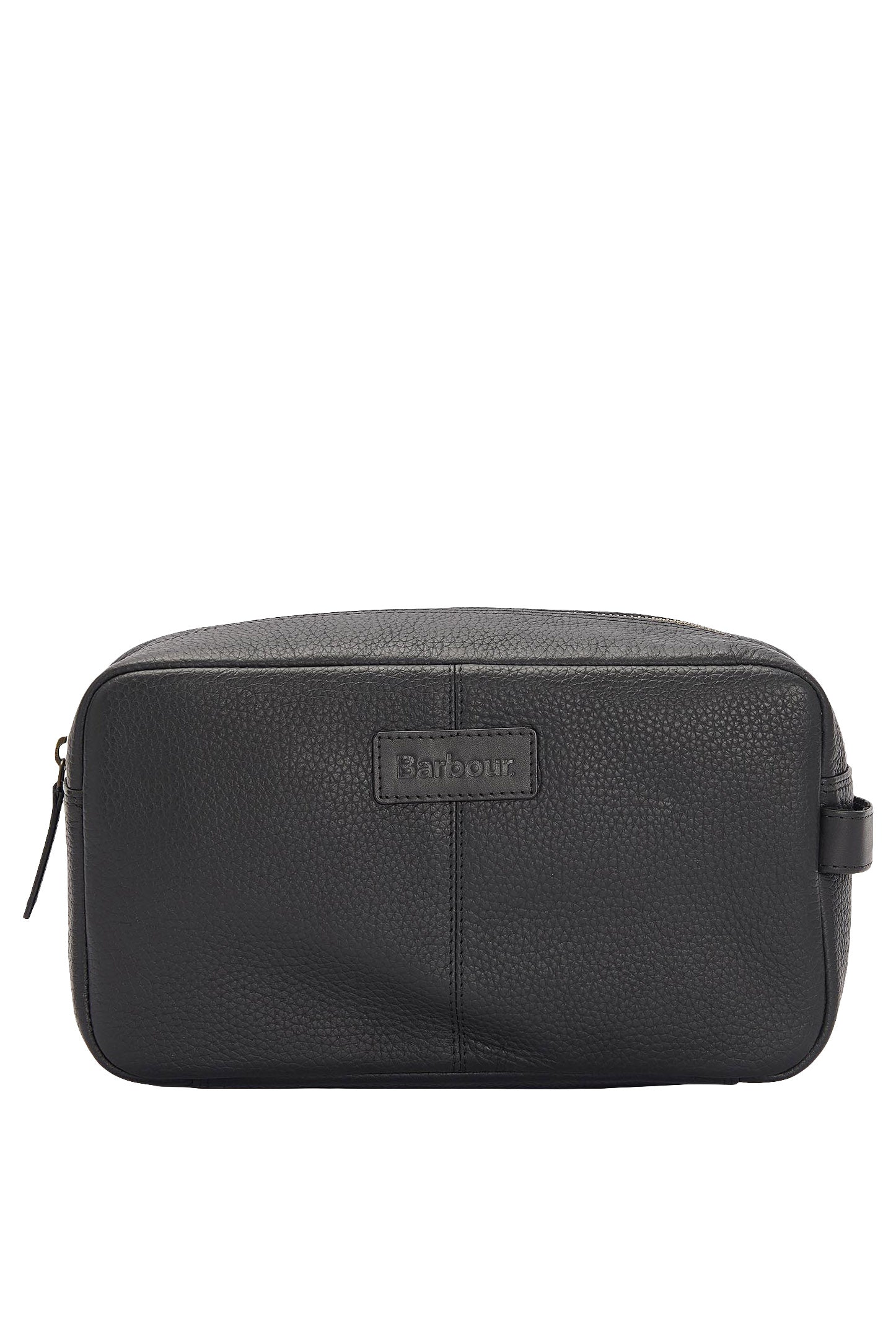 Barbour Highgate Leather Washbag - Black MAC0422_BK11_OS