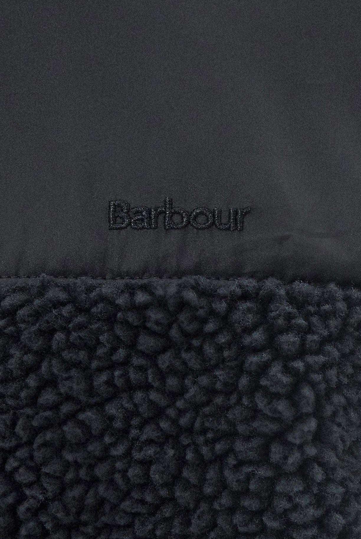 Barbour Hobson Fleece Jacket - Black